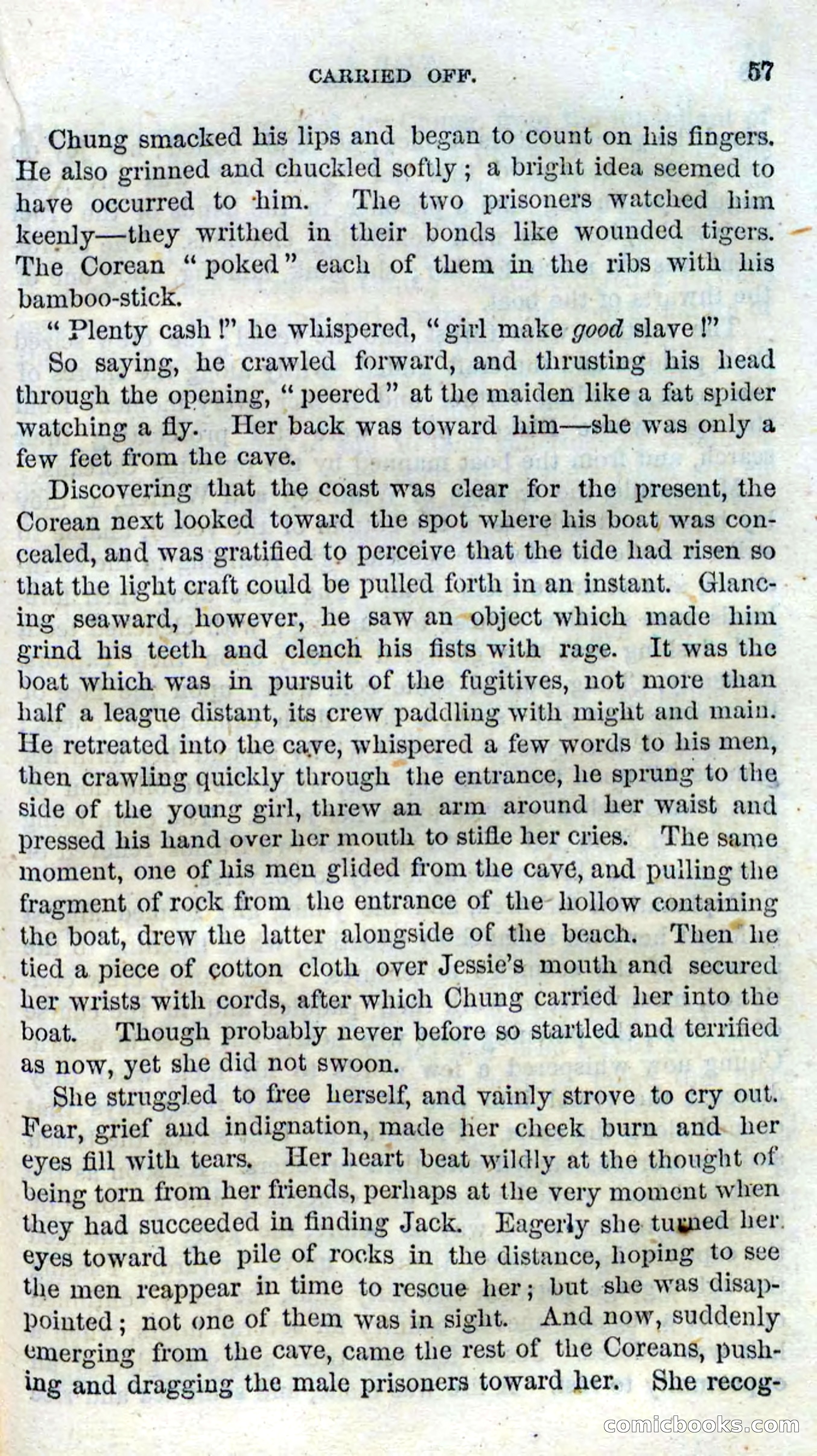 Beadle's Dime Novels No. 99: Overboard — page 55 of 100