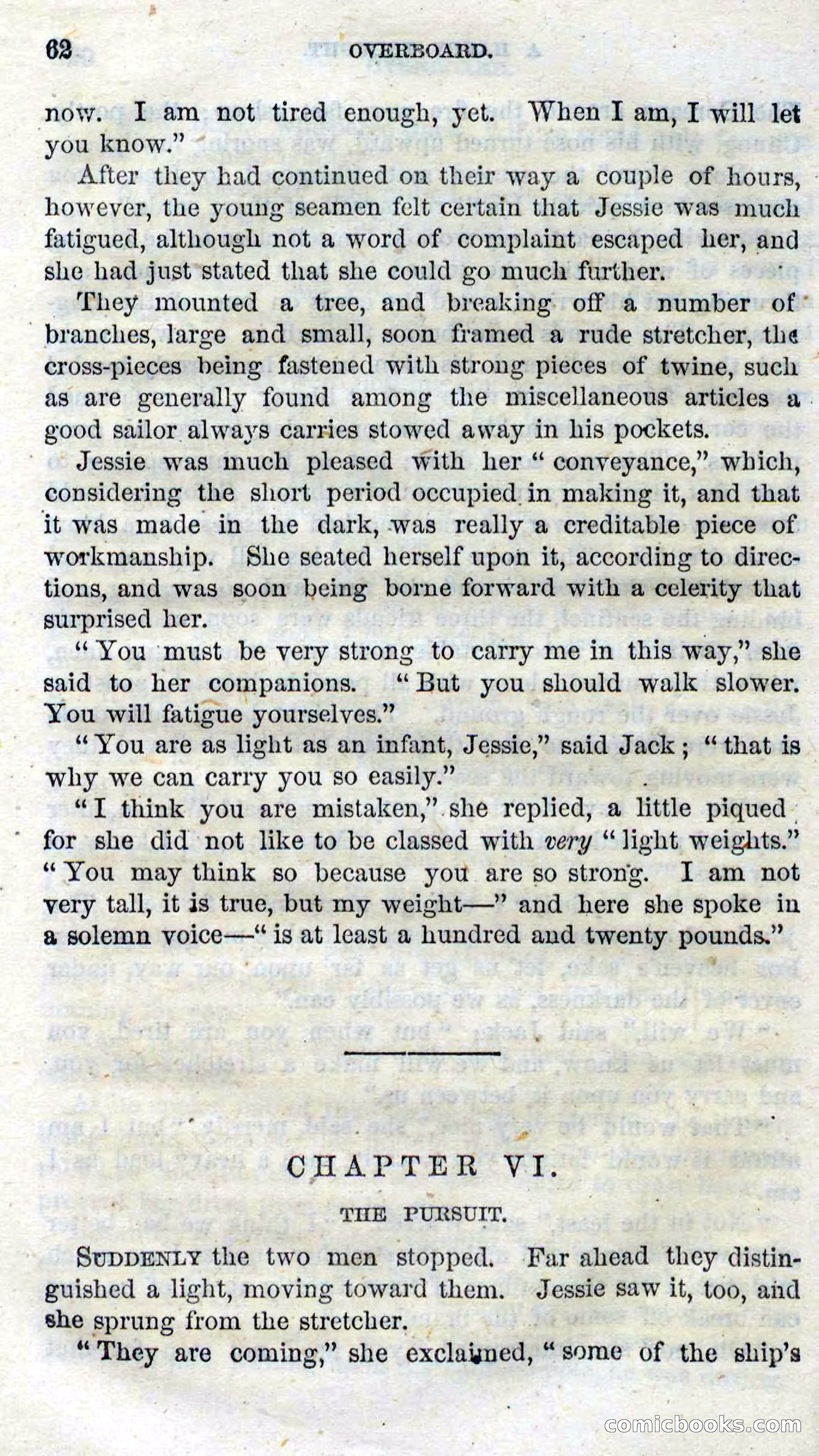 Beadle's Dime Novels No. 99: Overboard — page 60 of 100