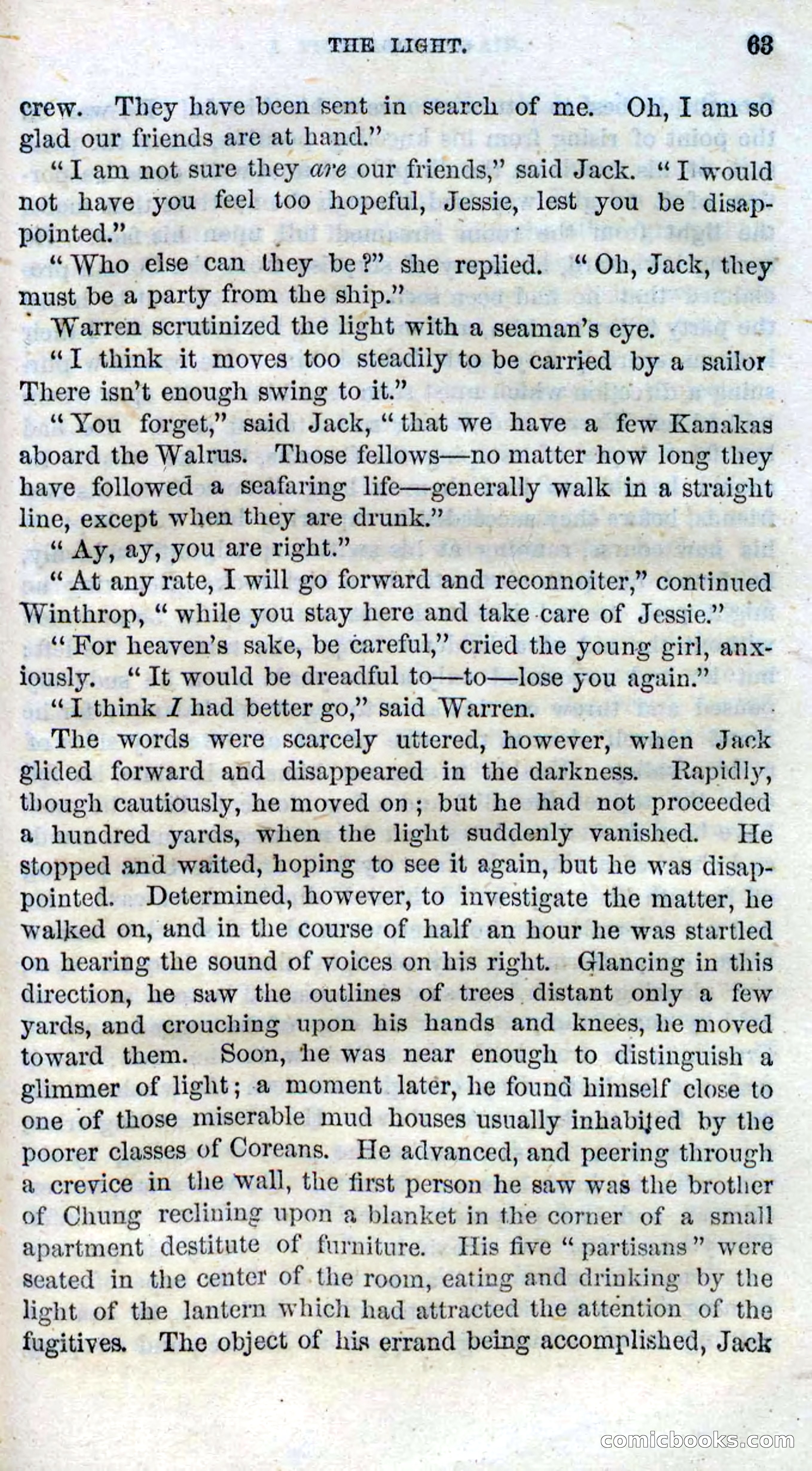 Beadle's Dime Novels No. 99: Overboard — page 61 of 100
