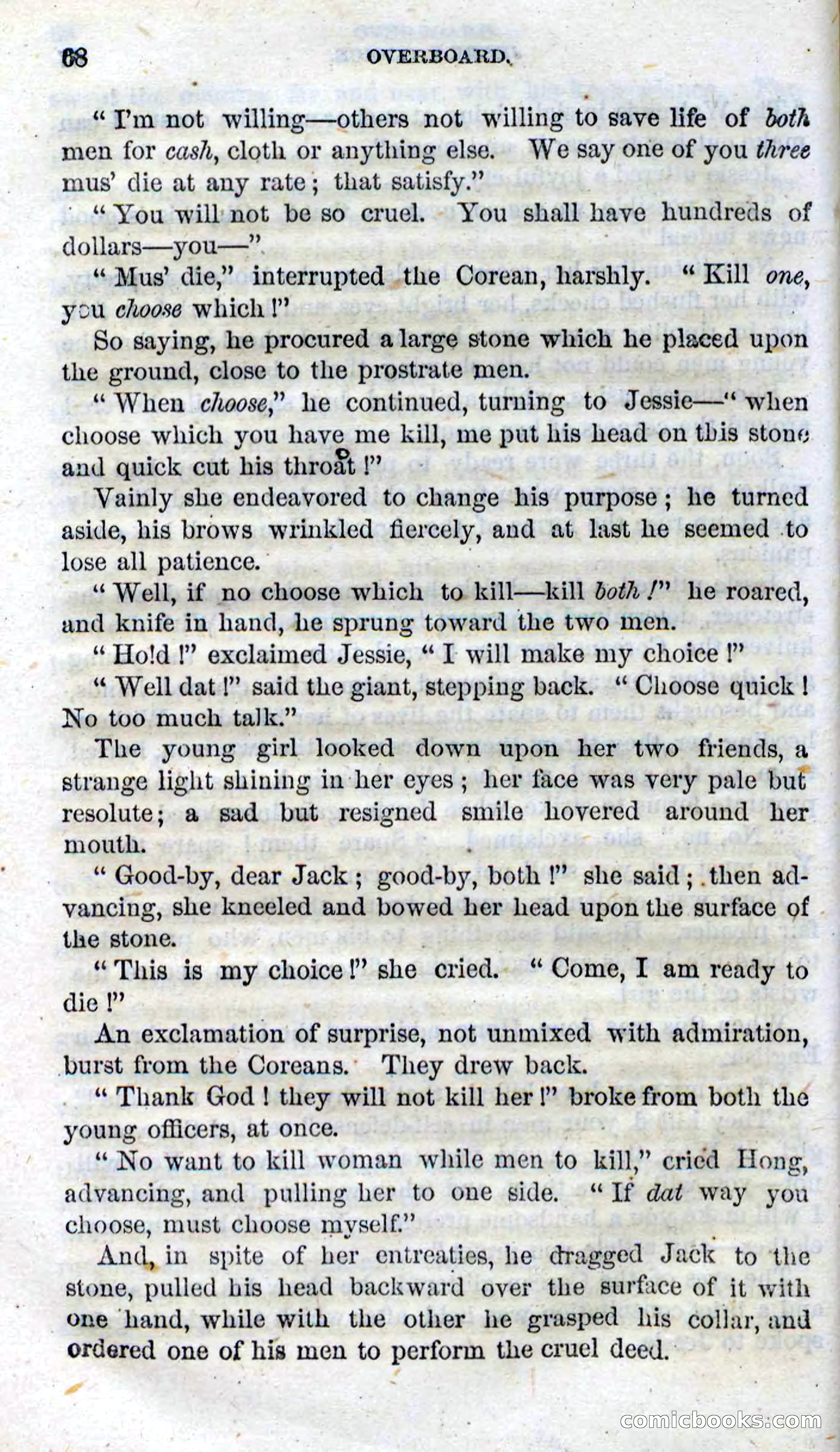 Beadle's Dime Novels No. 99: Overboard — page 66 of 100
