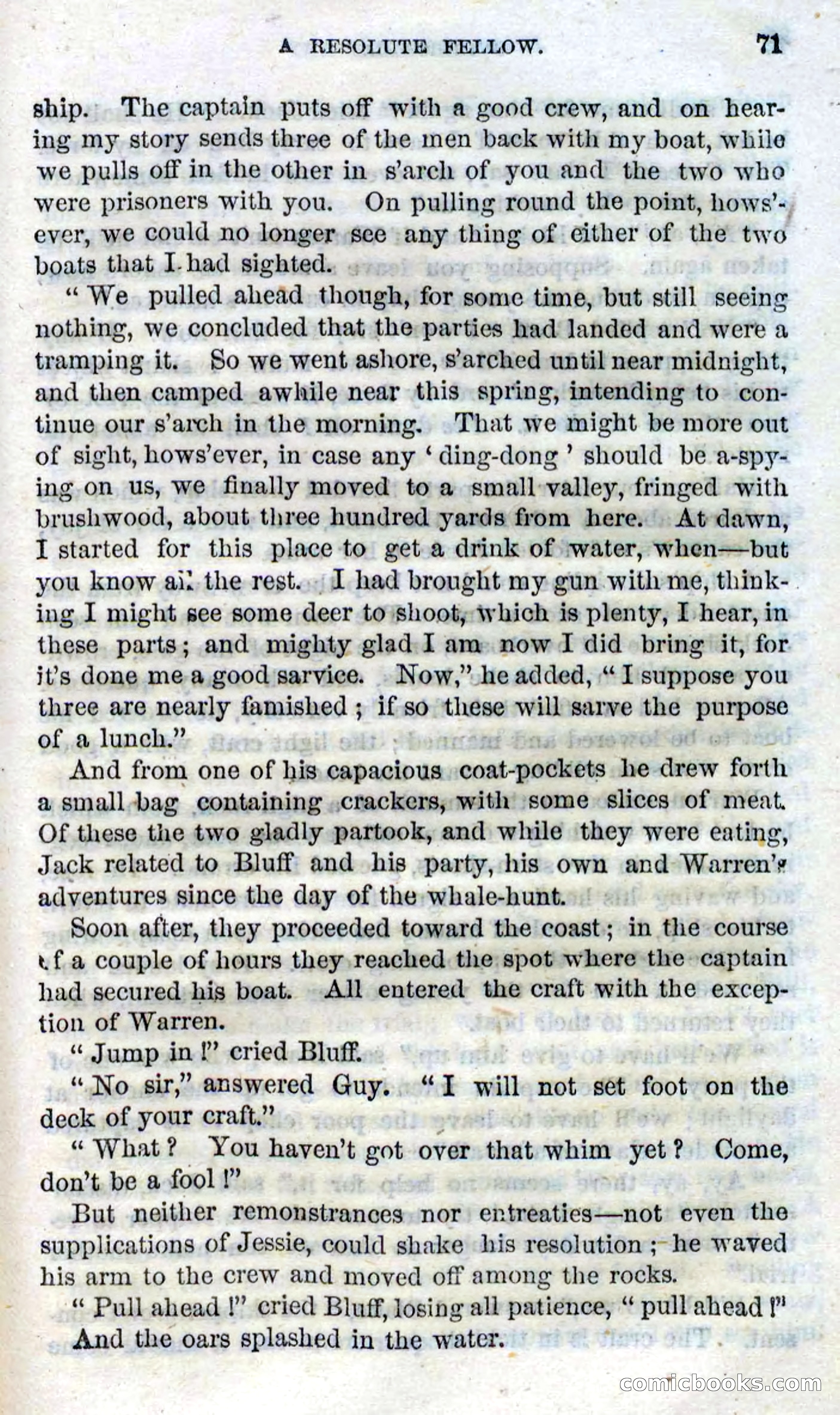 Beadle's Dime Novels No. 99: Overboard — page 69 of 100