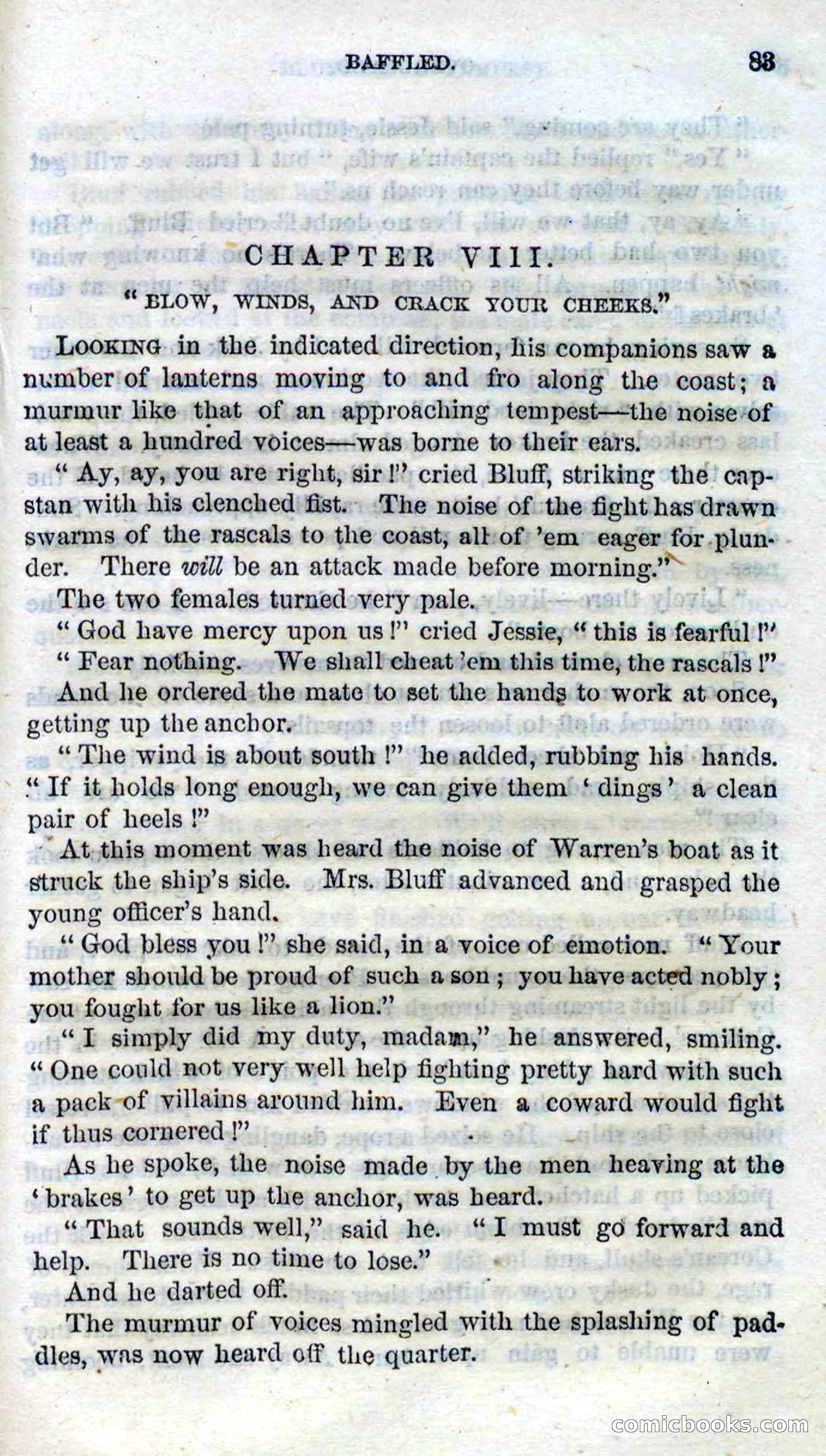 Beadle's Dime Novels No. 99: Overboard — page 81 of 100