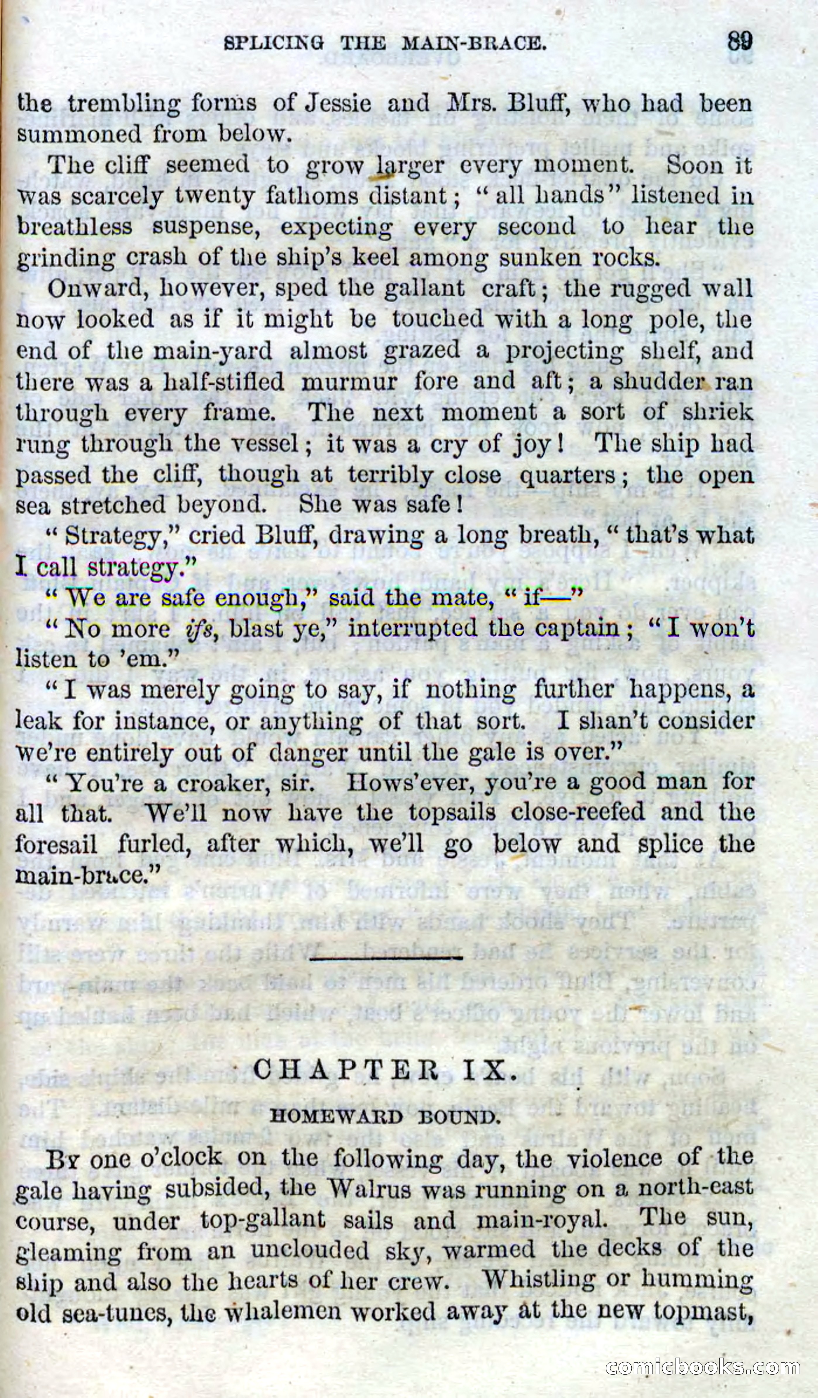 Beadle's Dime Novels No. 99: Overboard — page 87 of 100
