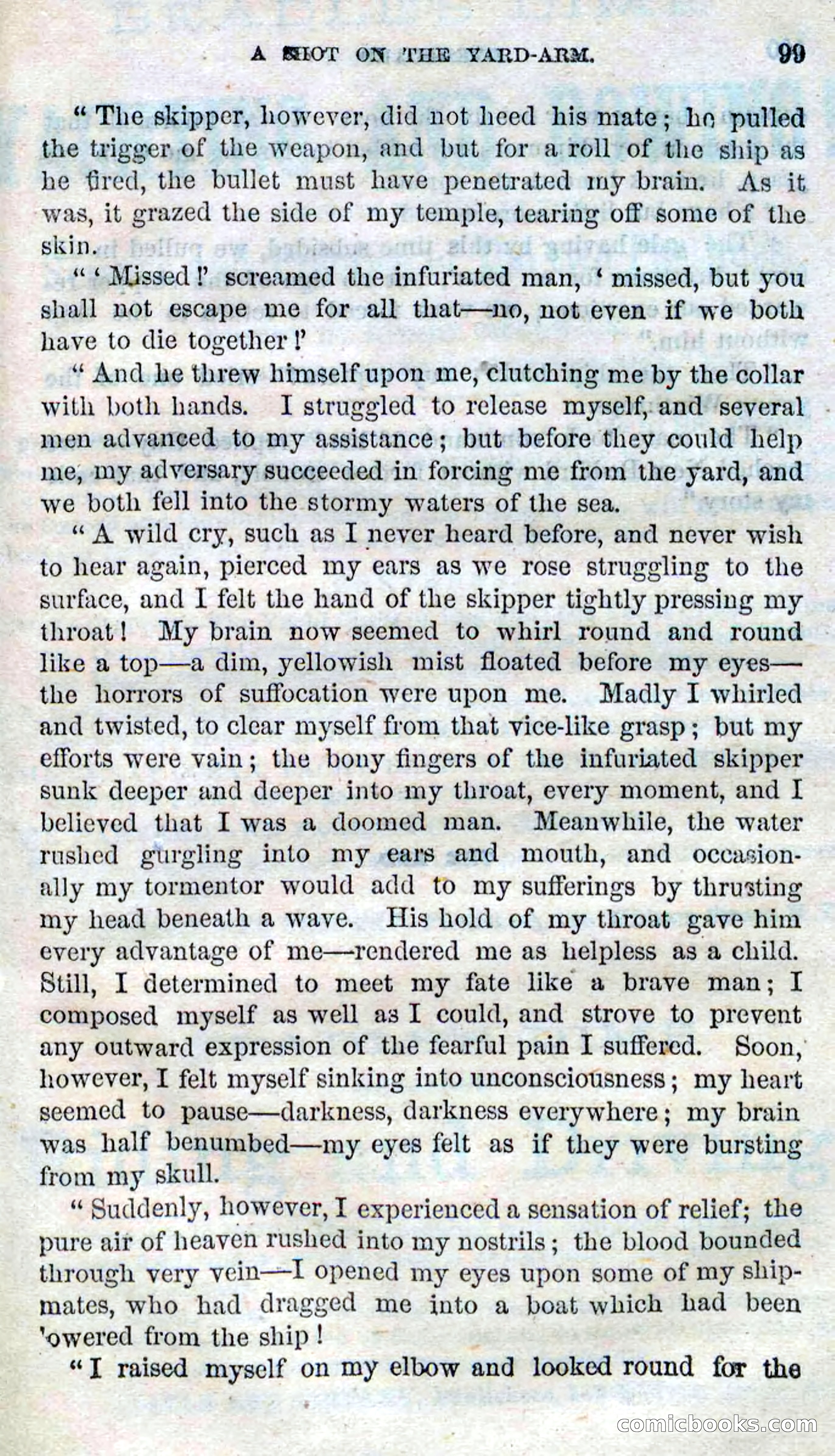 Beadle's Dime Novels No. 99: Overboard — page 97 of 100