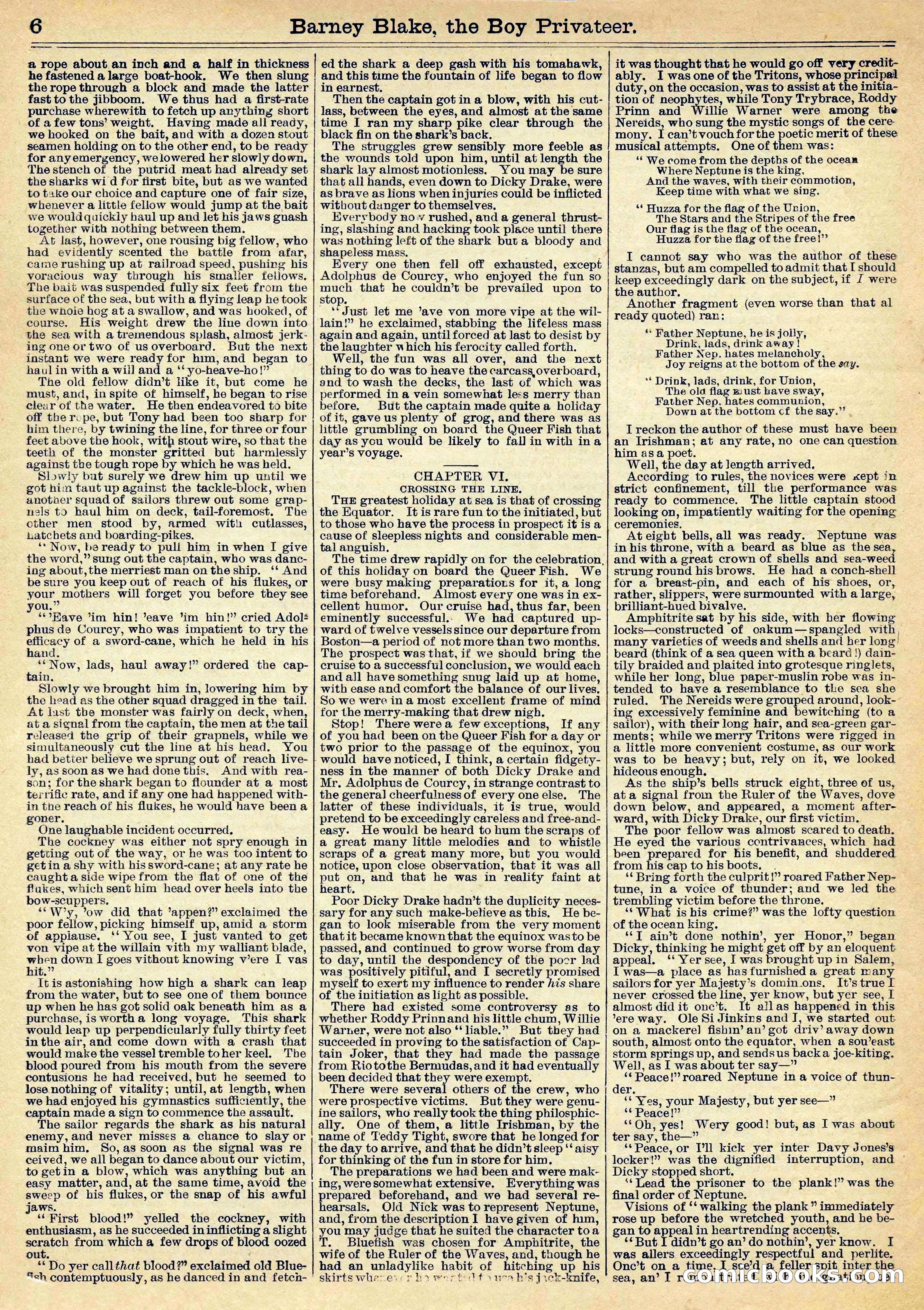 Beadle's Half Dime Library No. 1020 — page 6 of 17
