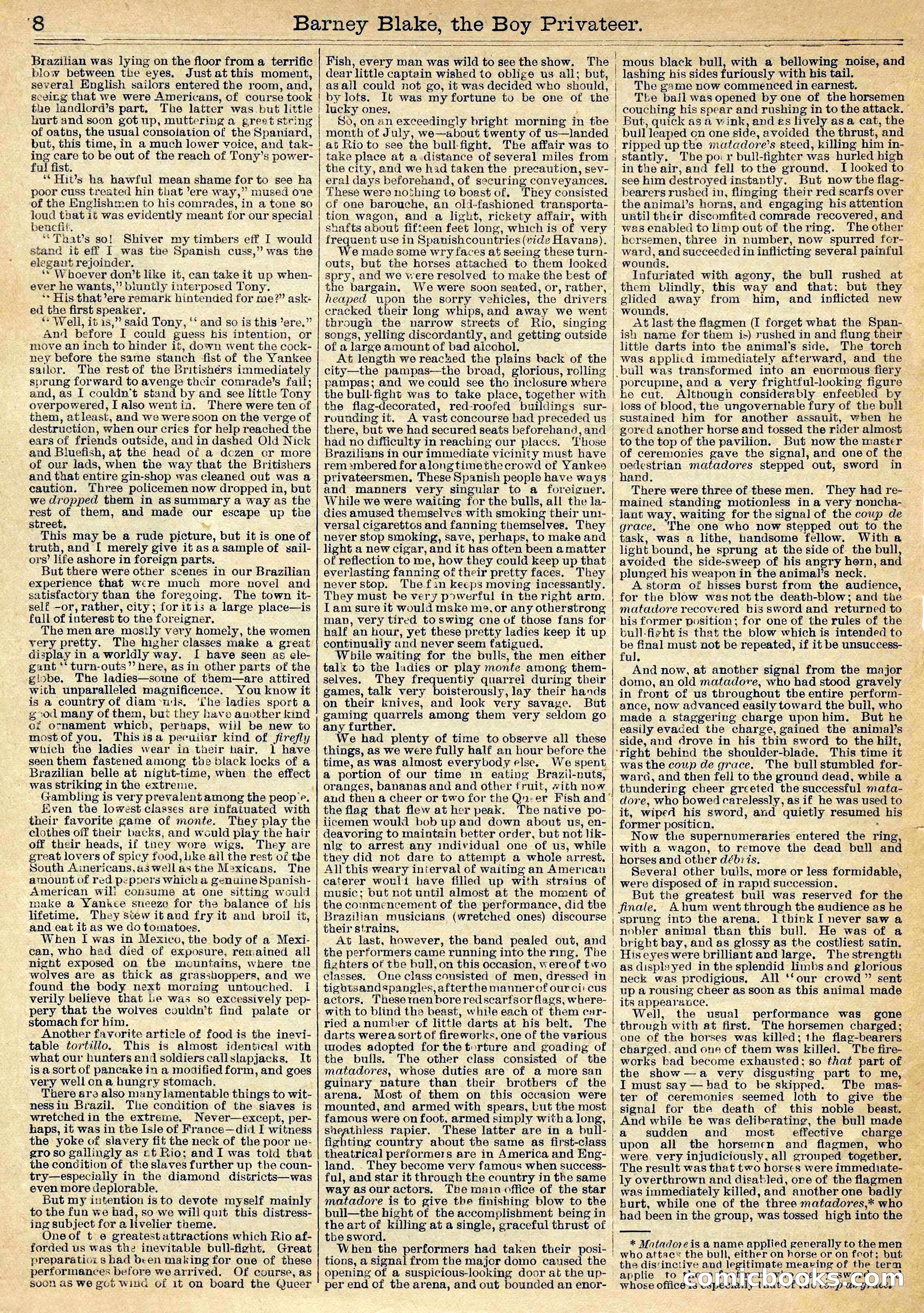 Beadle's Half Dime Library No. 1020 — page 8 of 17