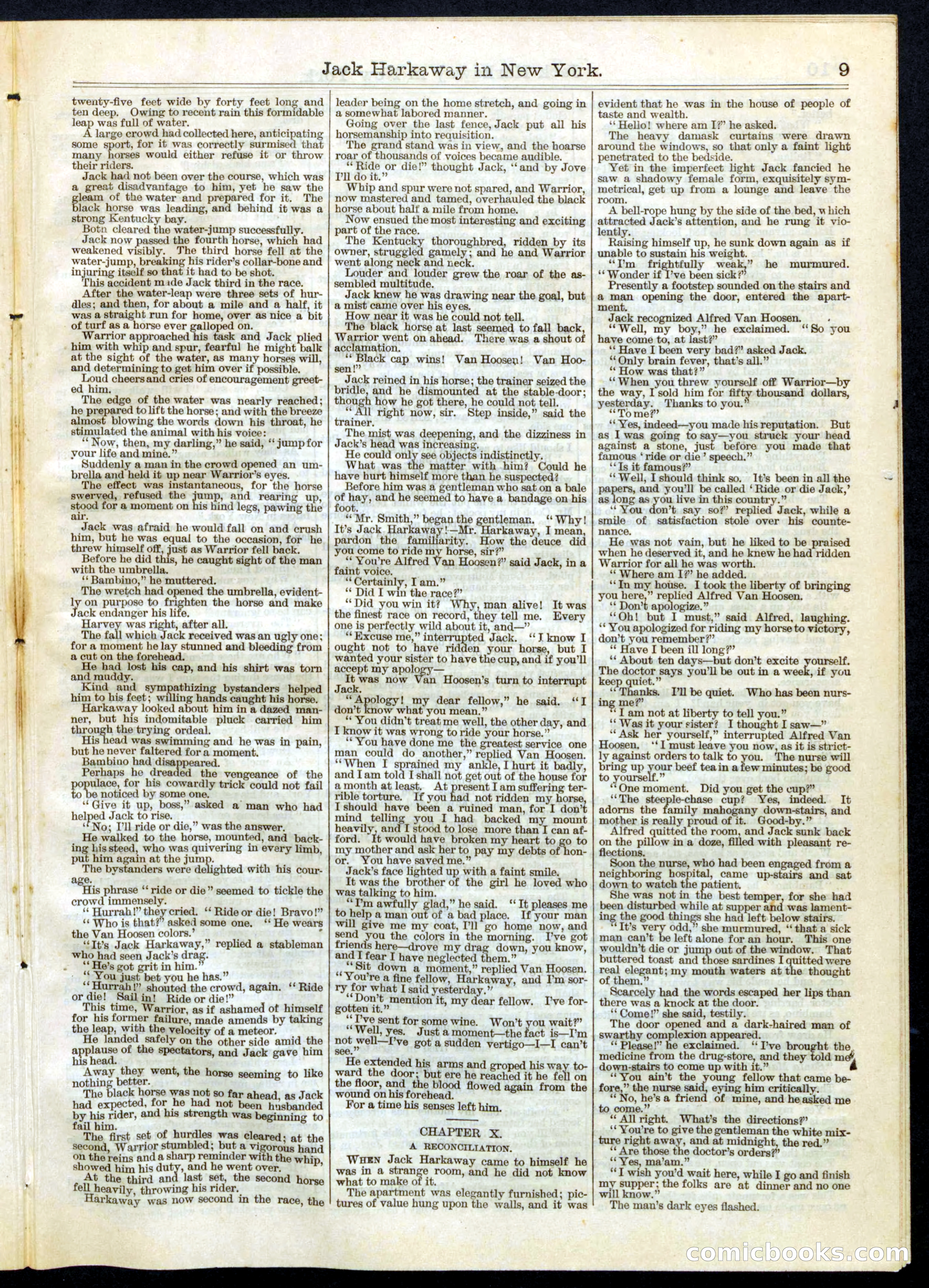 Beadle's Half Dime Library No. 101 — page 9 of 16