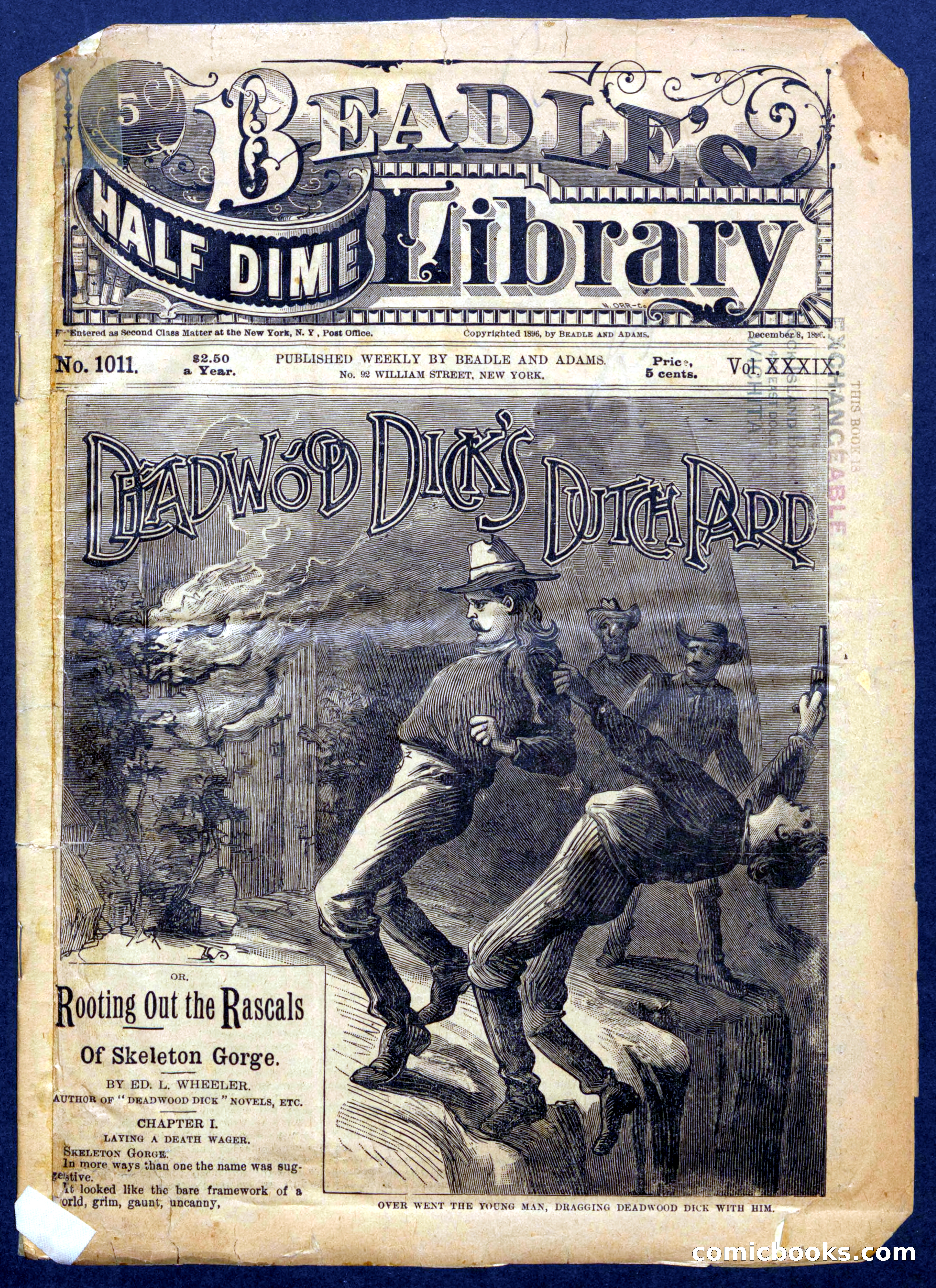 Beadle's Half Dime Library No. 1011