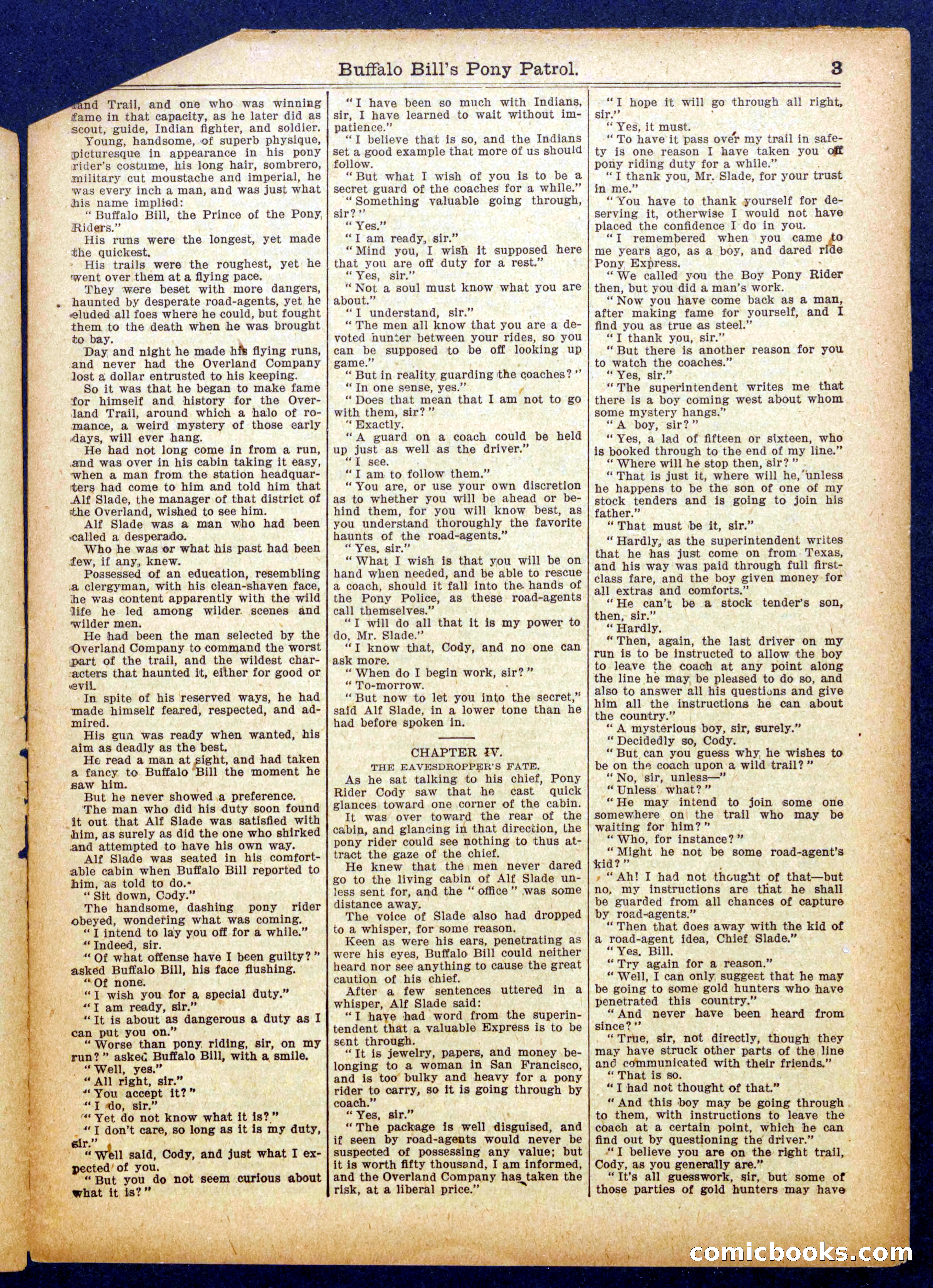 Buffalo Bill's Pony Patrol — page 3 of 16