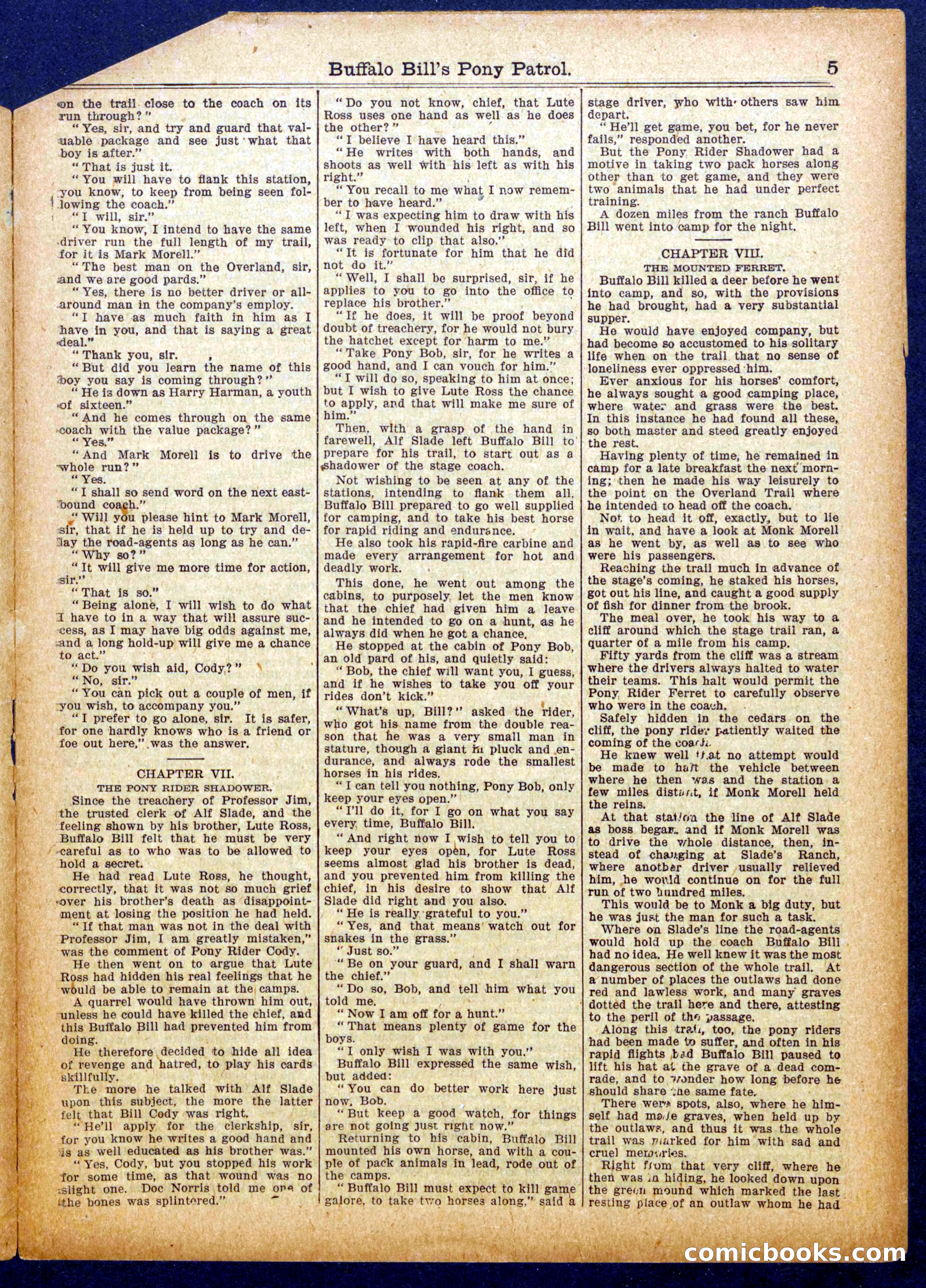 Buffalo Bill's Pony Patrol — page 5 of 16
