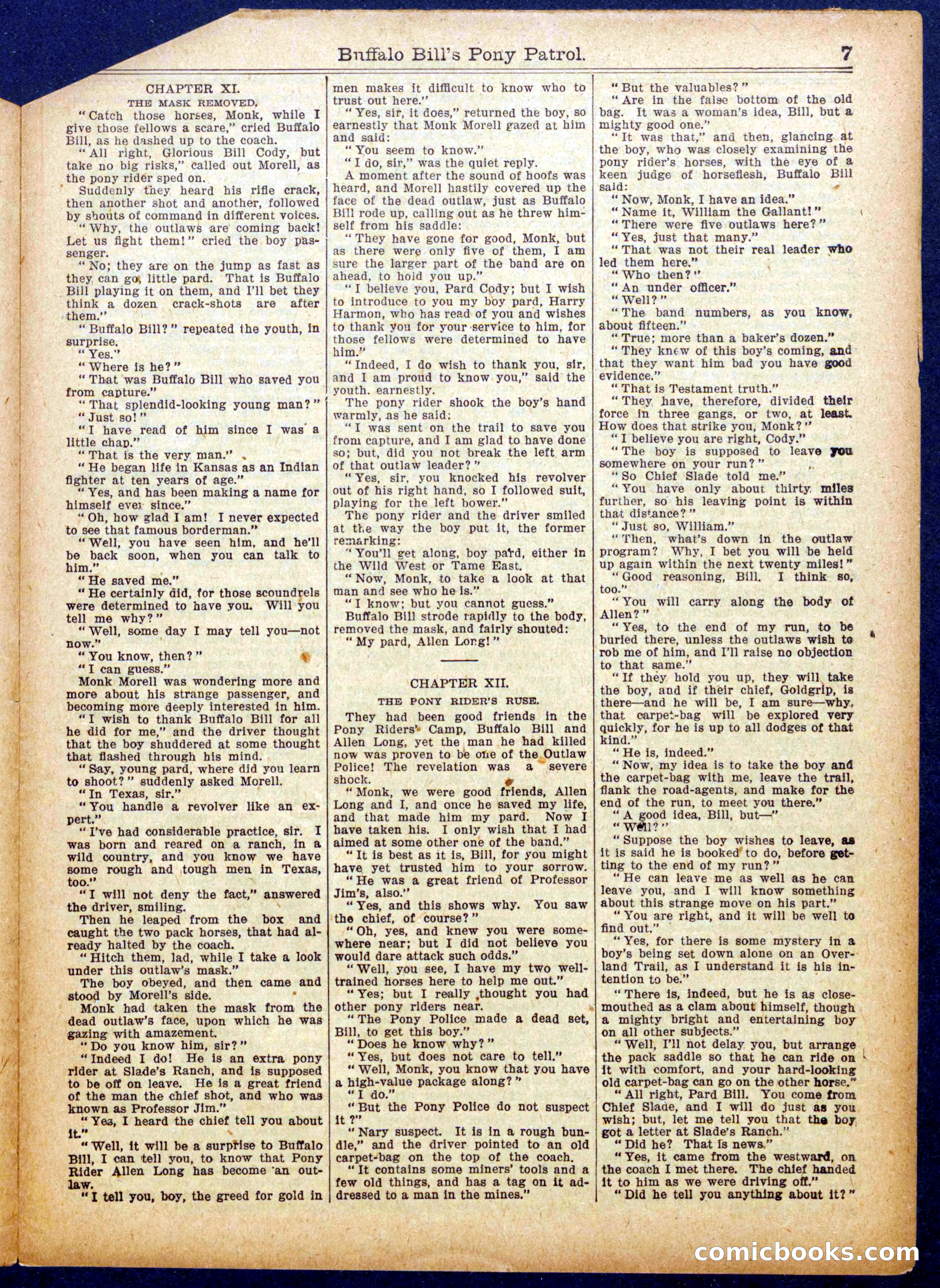 Buffalo Bill's Pony Patrol — page 7 of 16