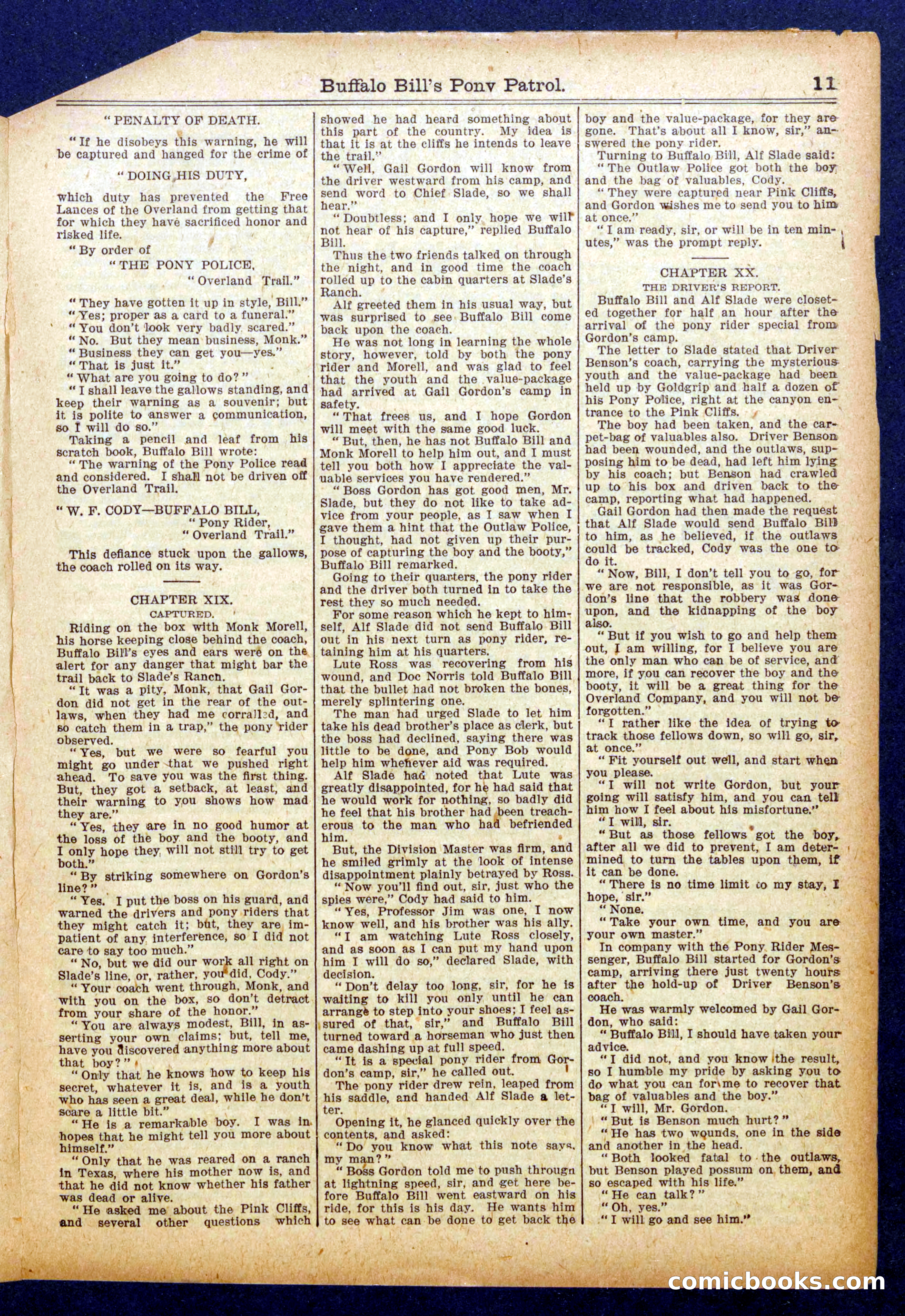 Buffalo Bill's Pony Patrol — page 11 of 16