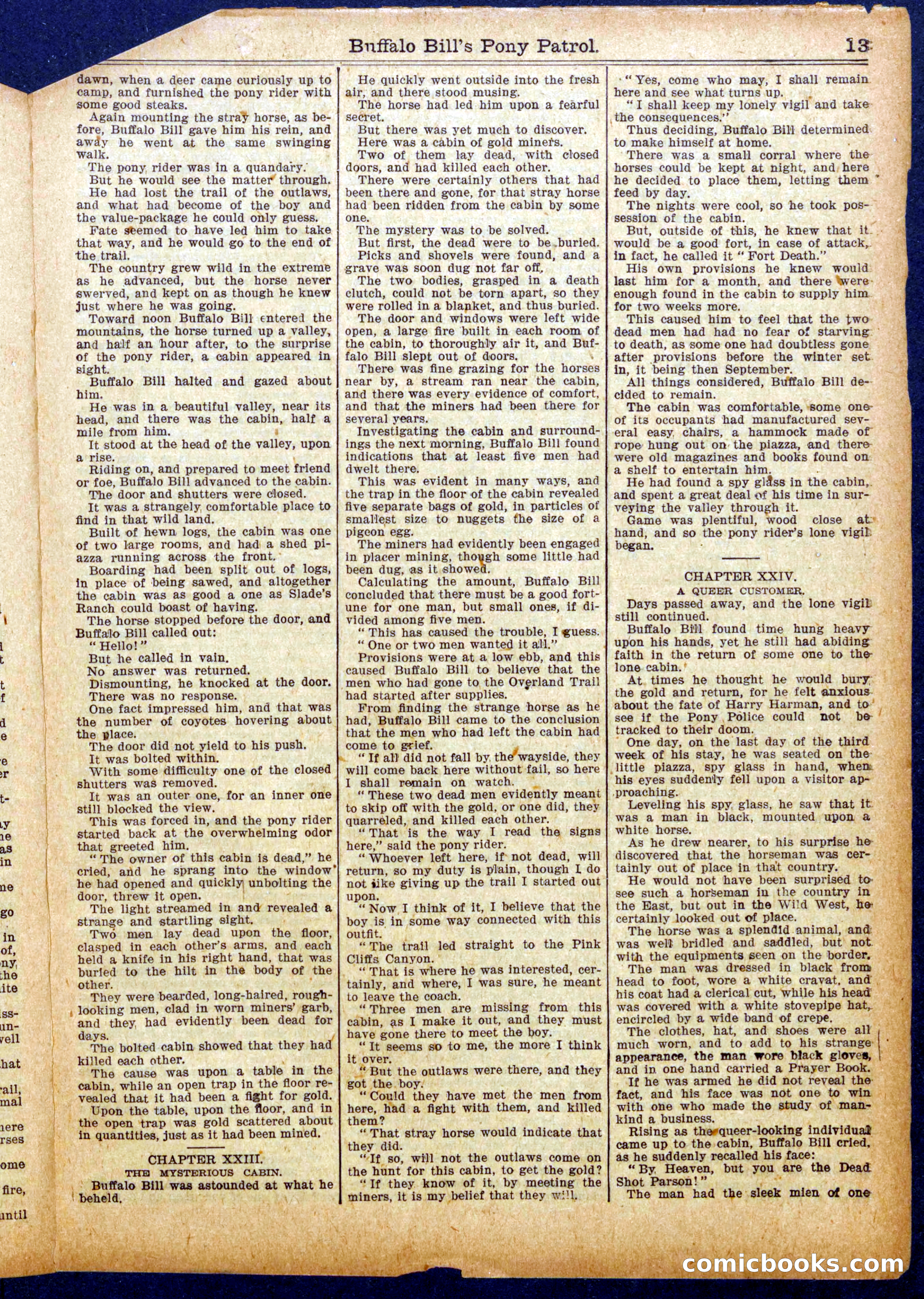Buffalo Bill's Pony Patrol — page 13 of 16