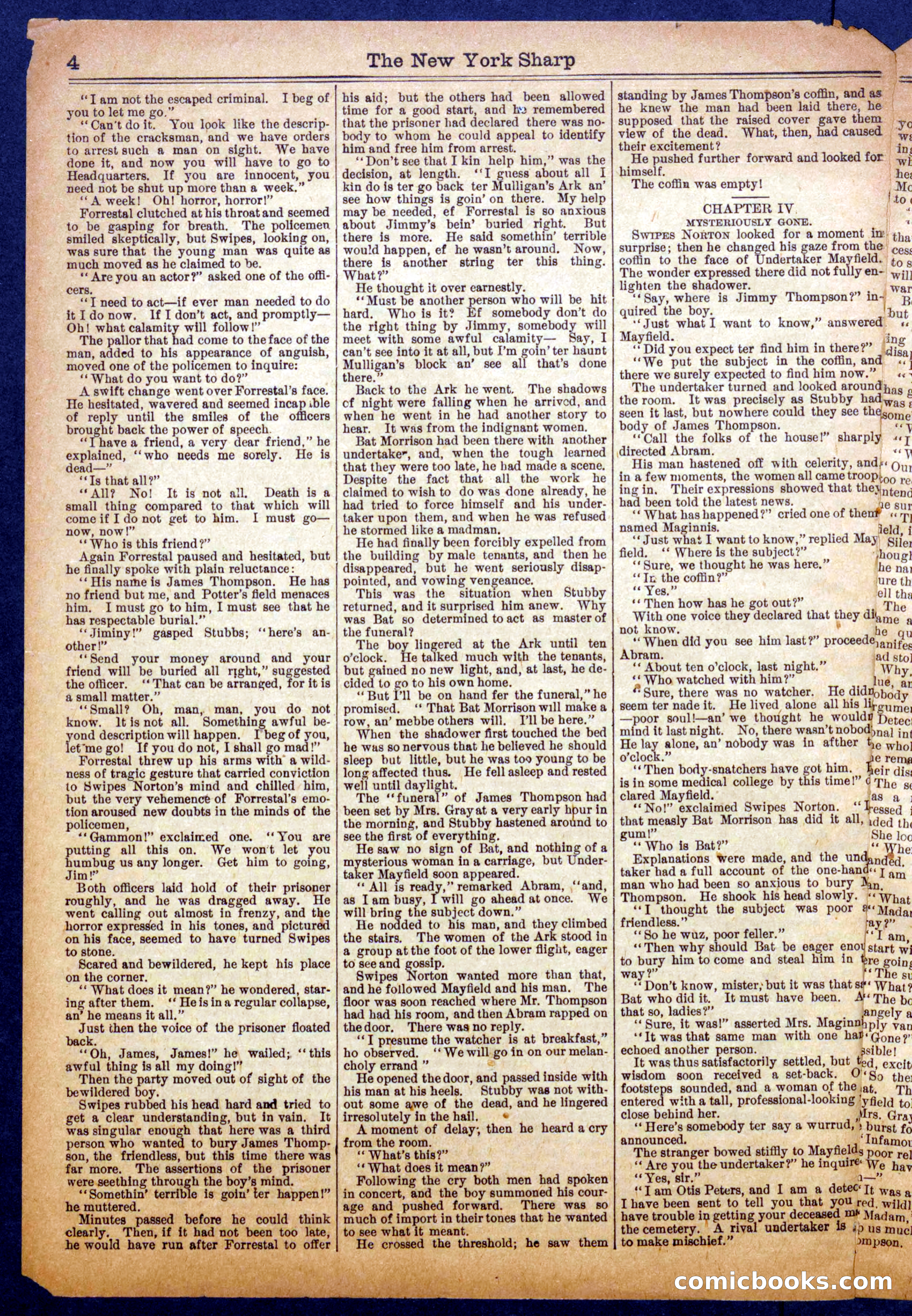 The New York Shark by Brander Halliday — page 4 of 16