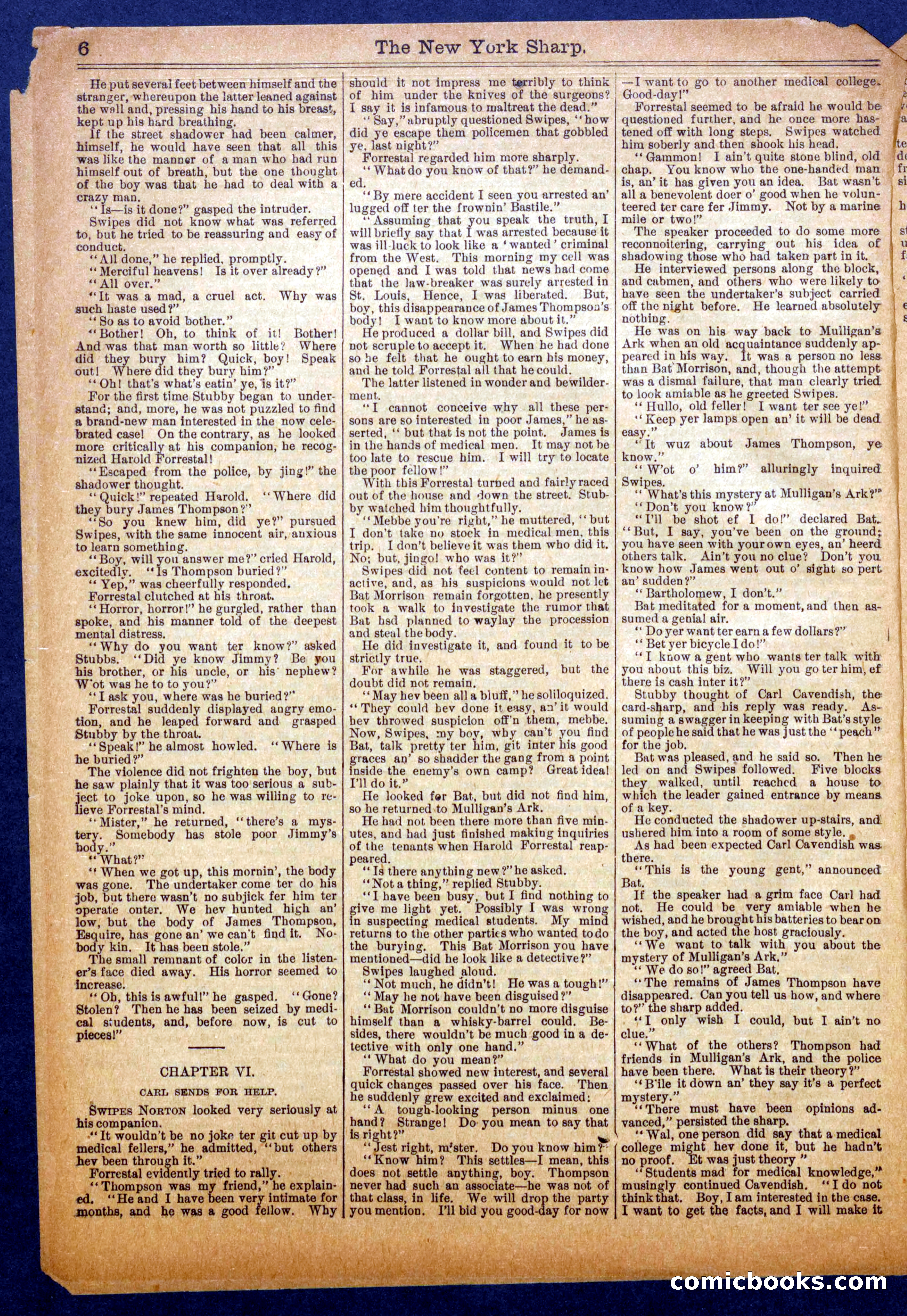 The New York Shark by Brander Halliday — page 6 of 16