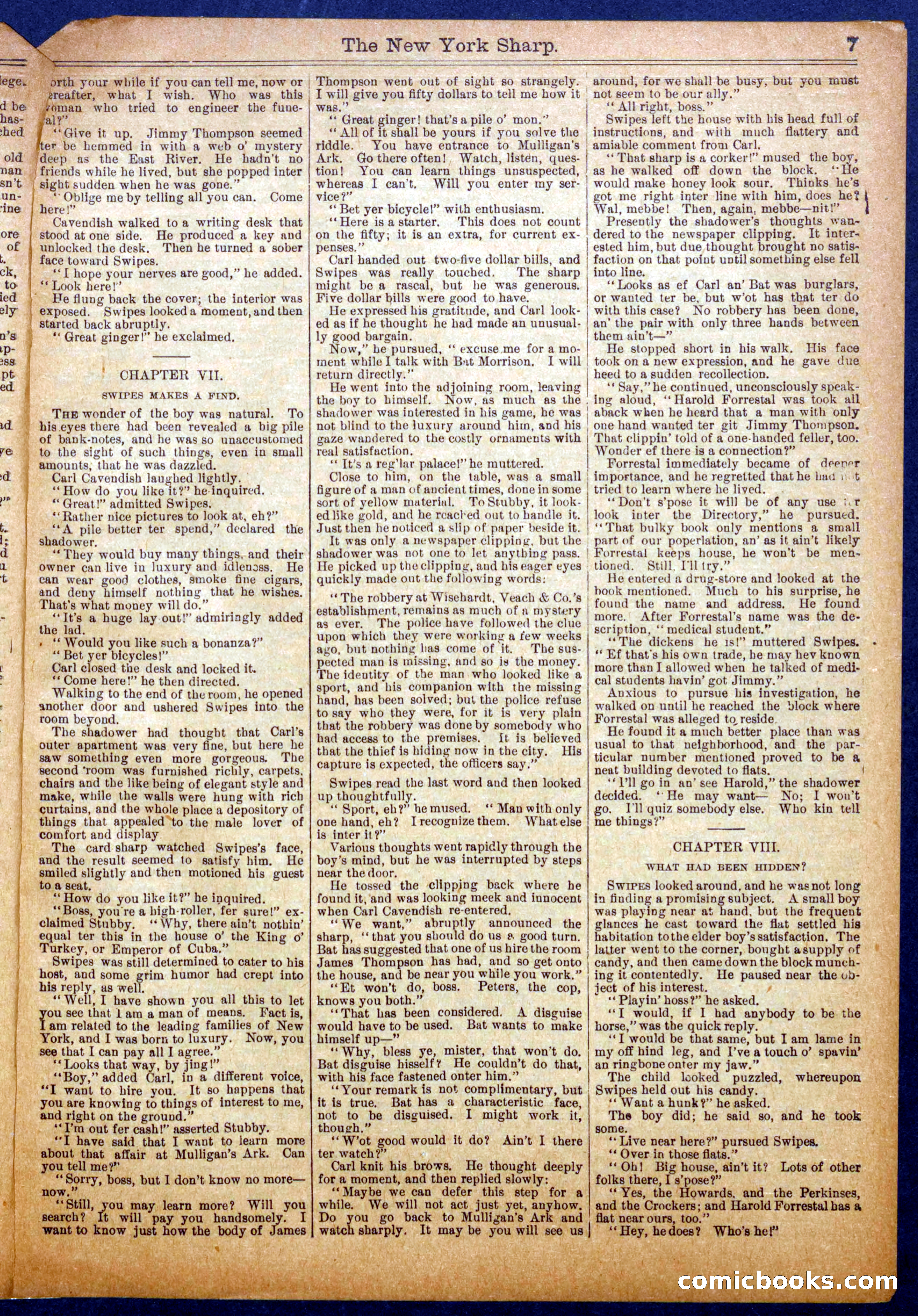The New York Shark by Brander Halliday — page 7 of 16