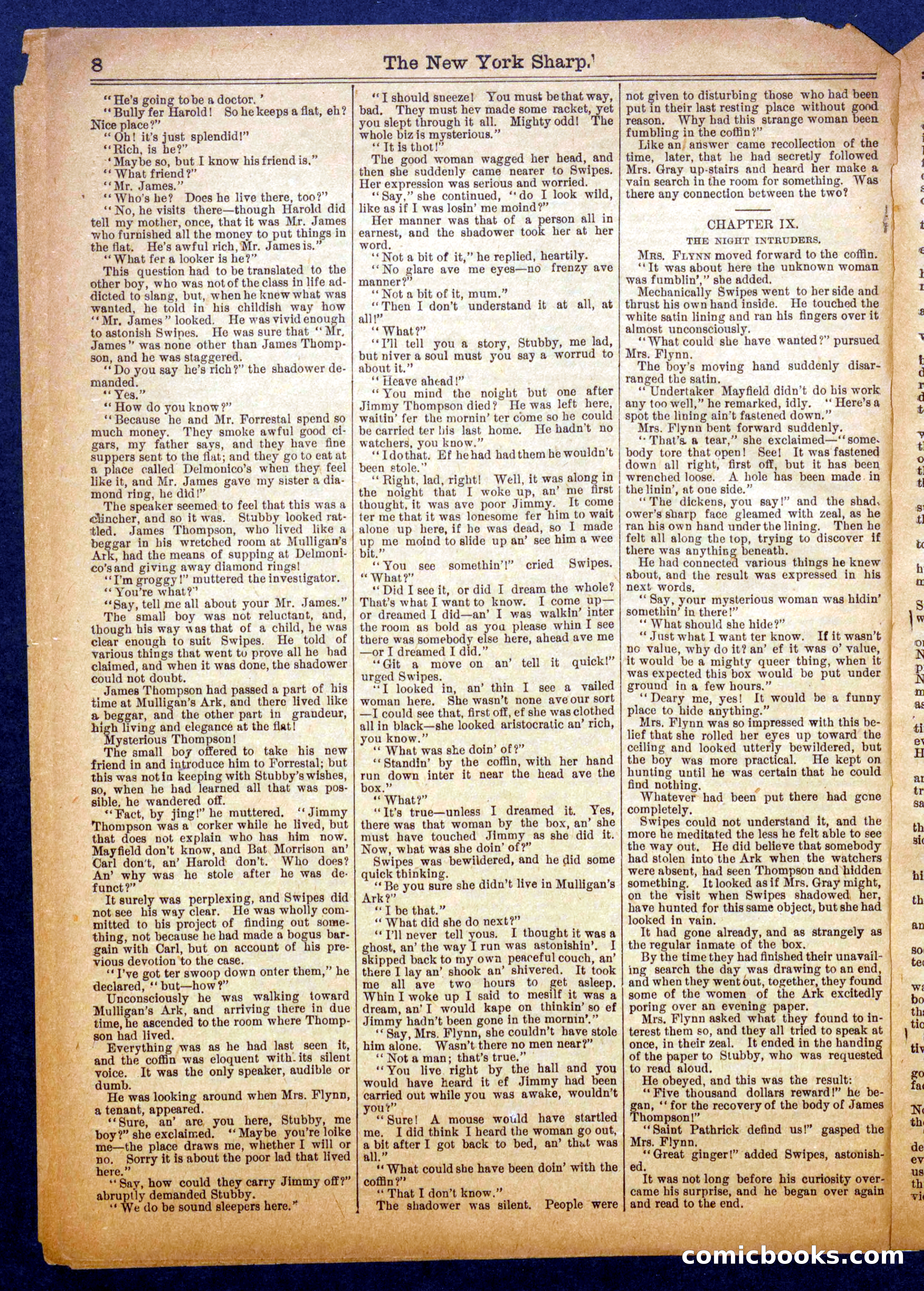 The New York Shark by Brander Halliday — page 8 of 16