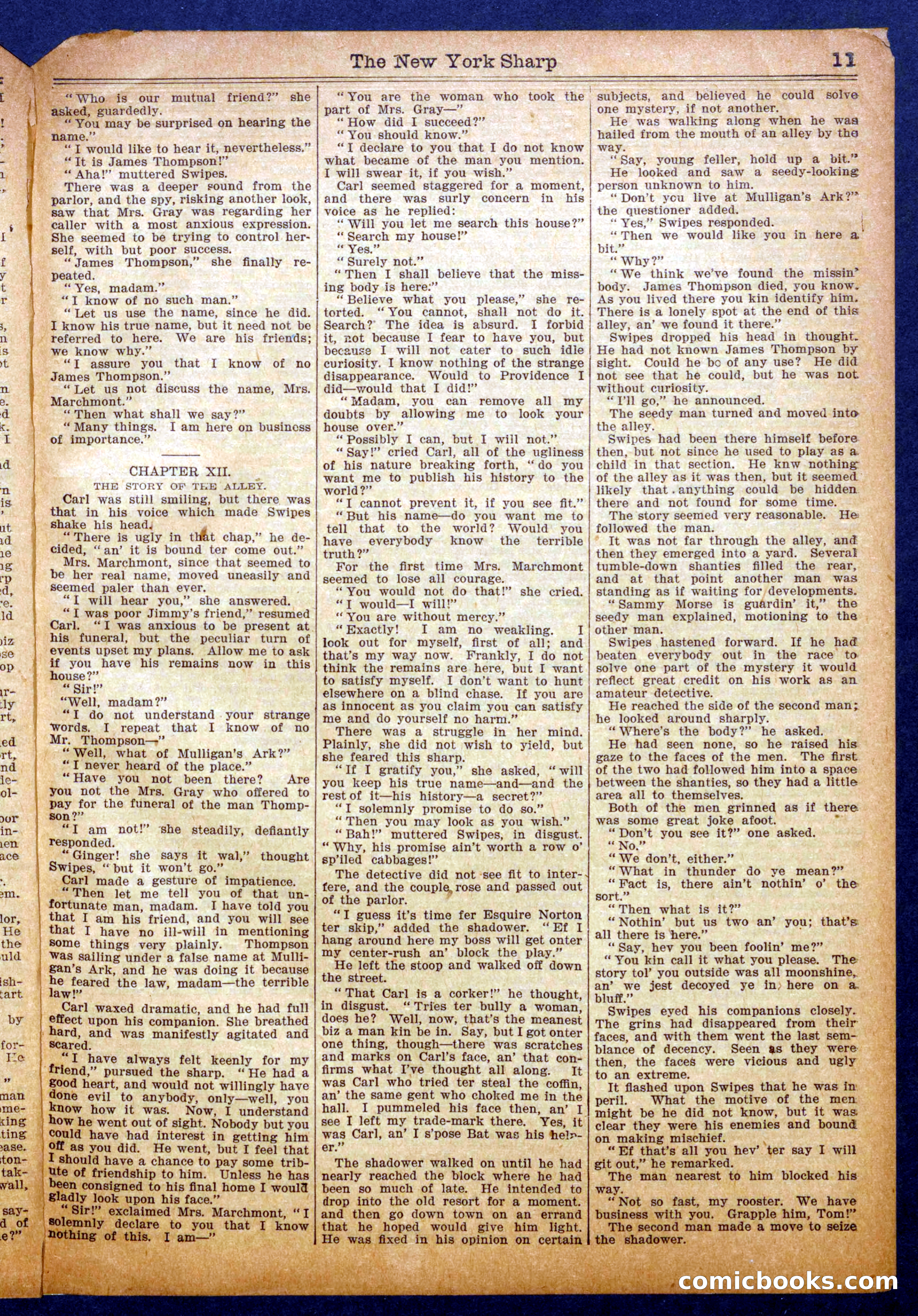 The New York Shark by Brander Halliday — page 11 of 16