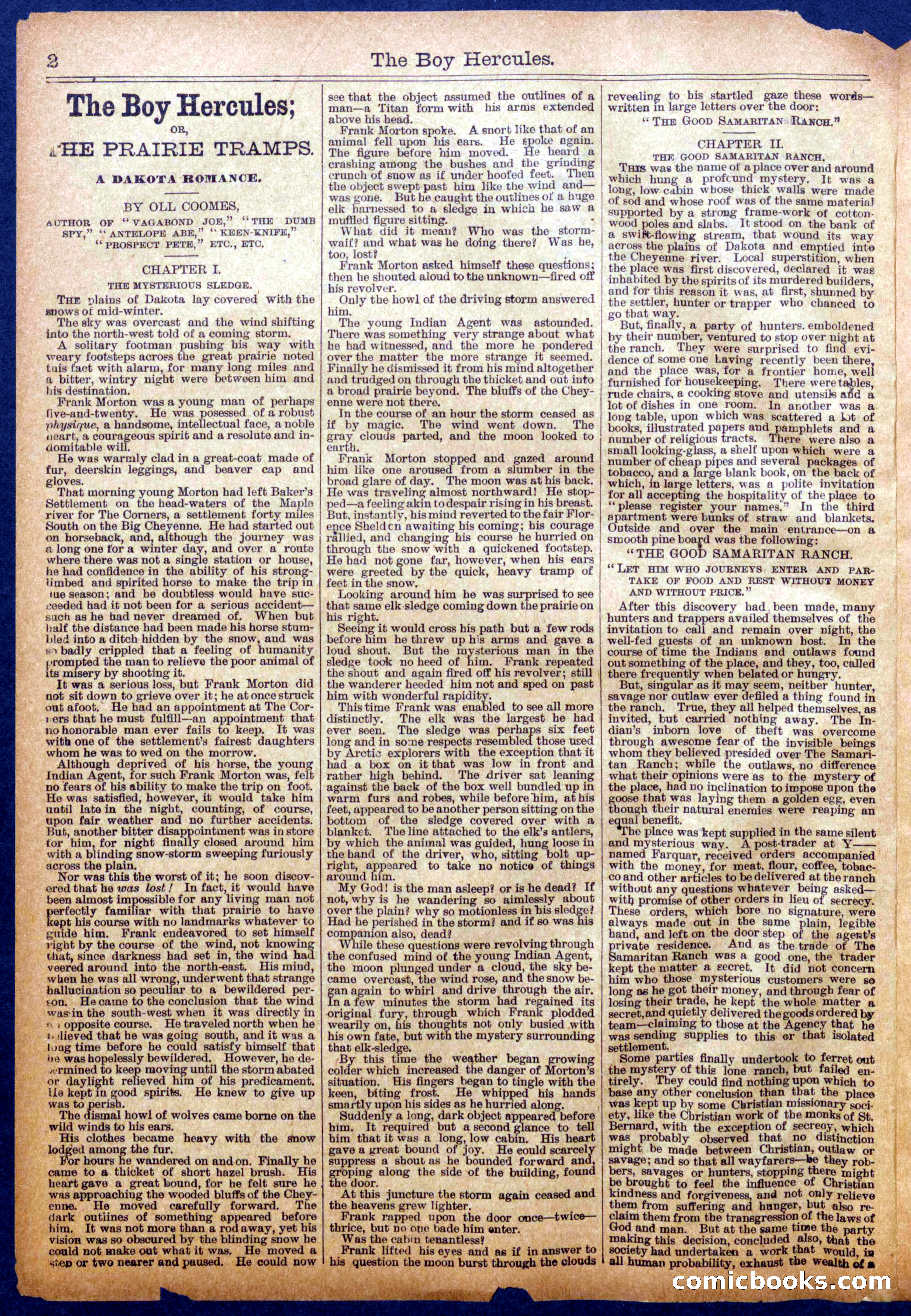 The Boy Hercules; The Prairie Tramps — page 2 of 16