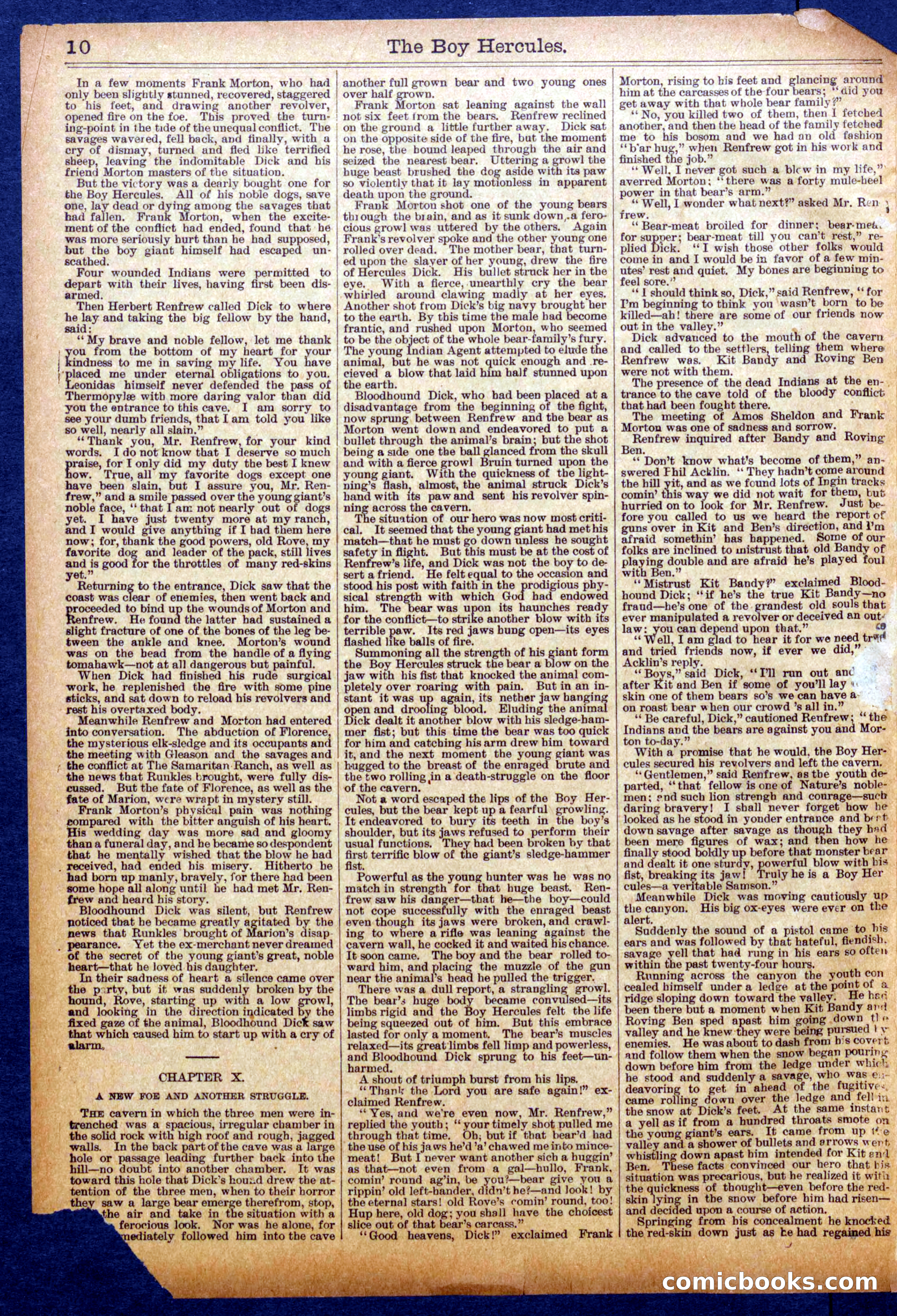 The Boy Hercules; The Prairie Tramps — page 10 of 16