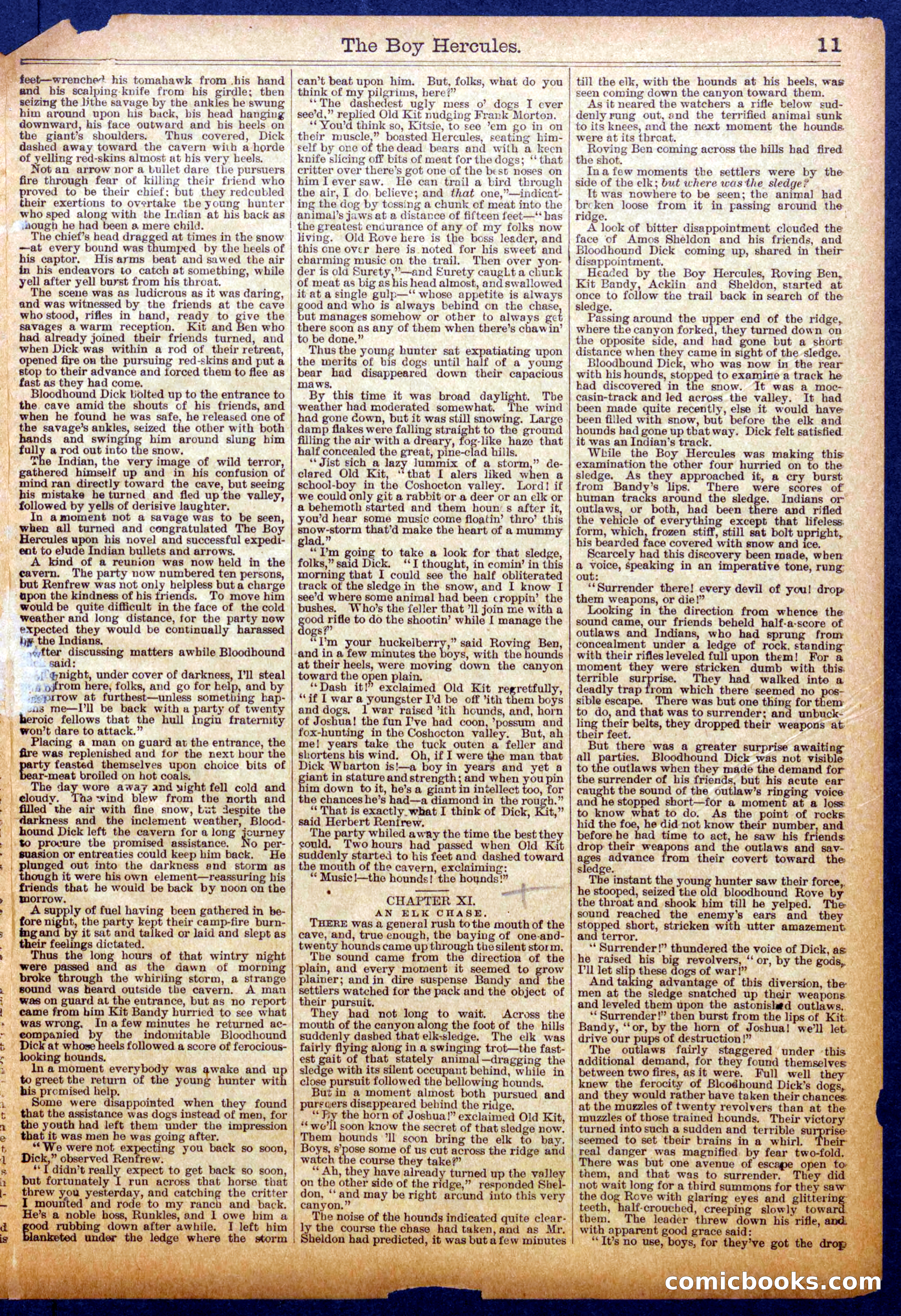 The Boy Hercules; The Prairie Tramps — page 11 of 16