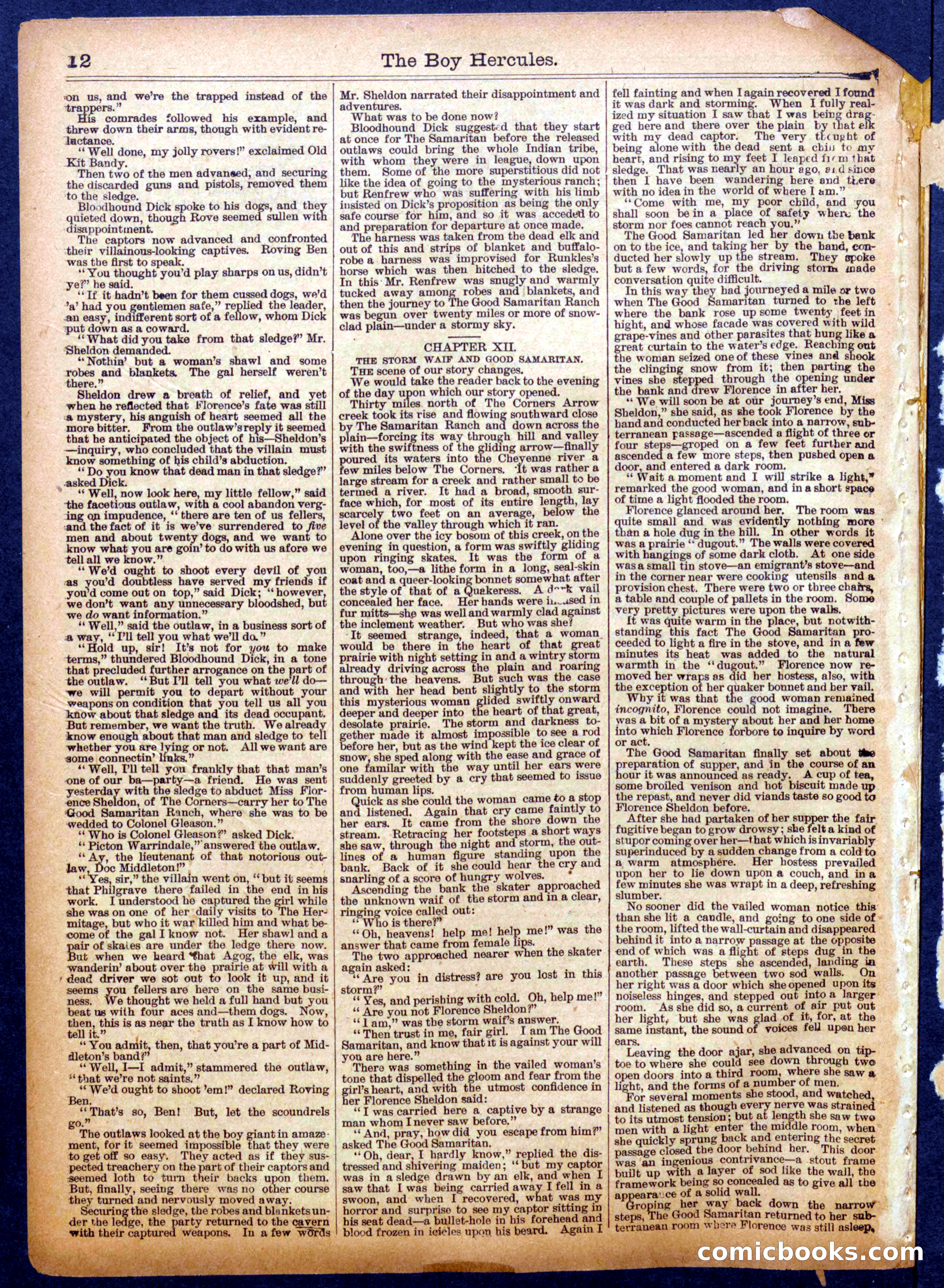 The Boy Hercules; The Prairie Tramps — page 12 of 16