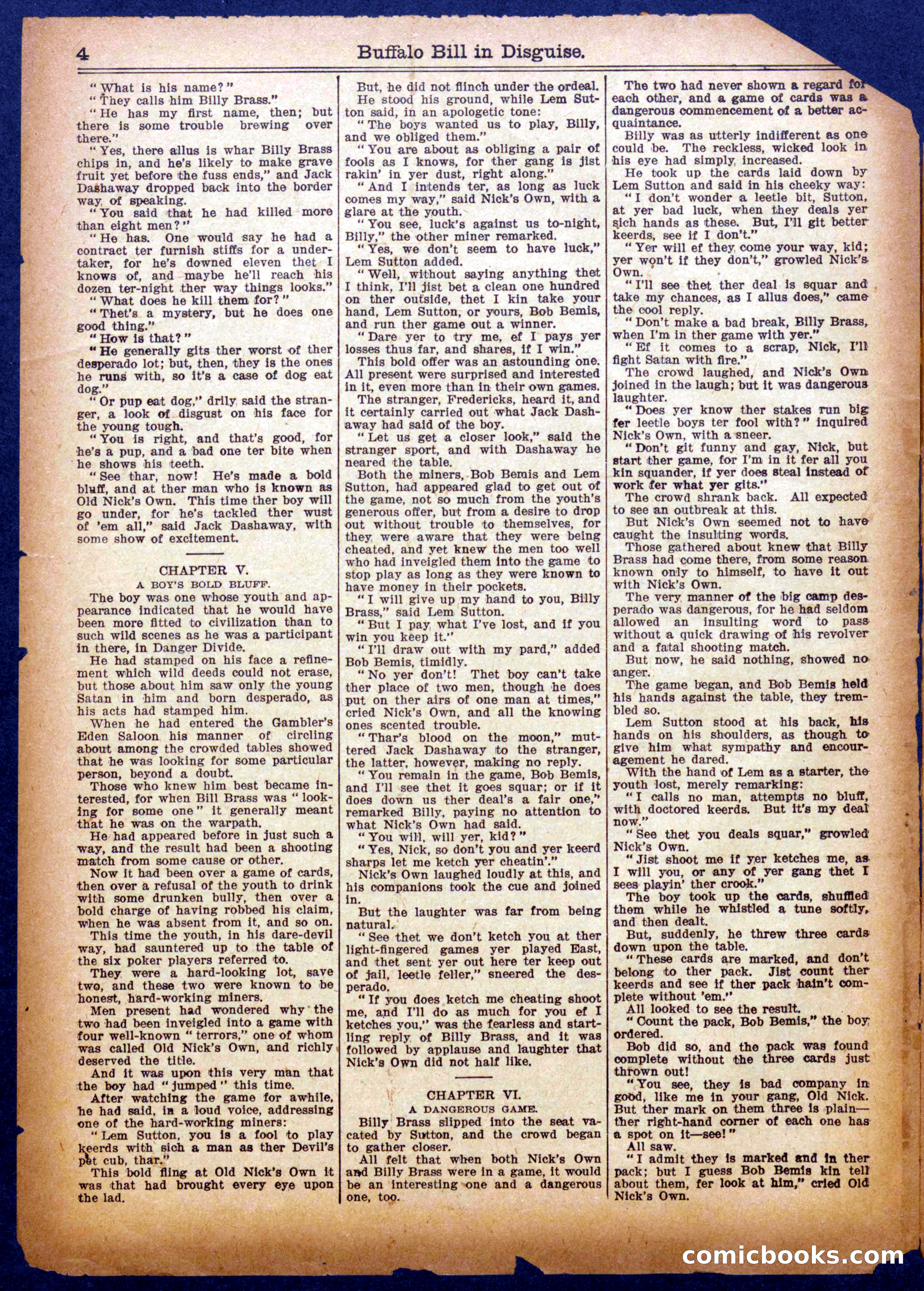 Buffalo Bill in Disguise — page 4 of 16