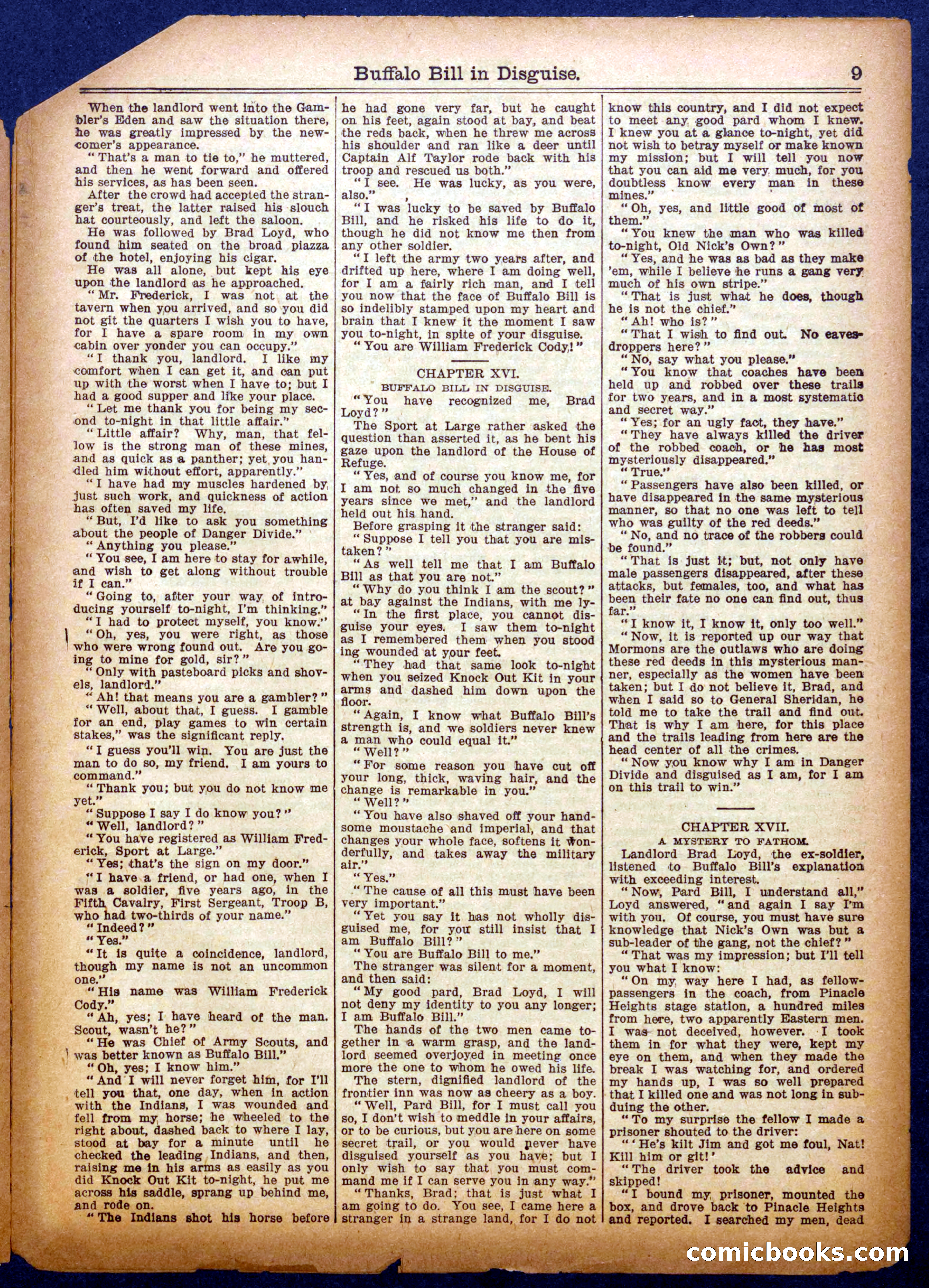 Buffalo Bill in Disguise — page 9 of 16