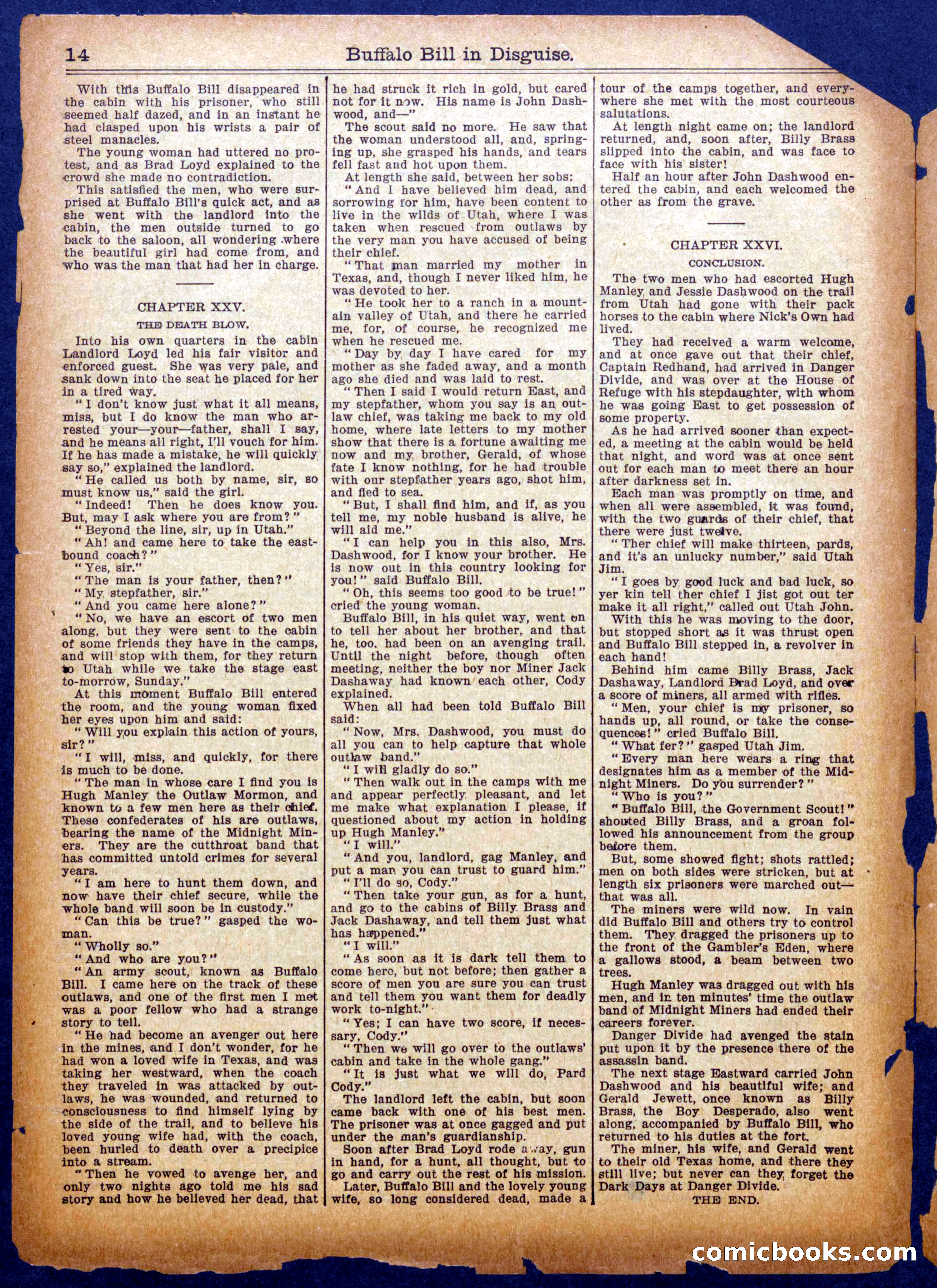 Buffalo Bill in Disguise — page 14 of 16