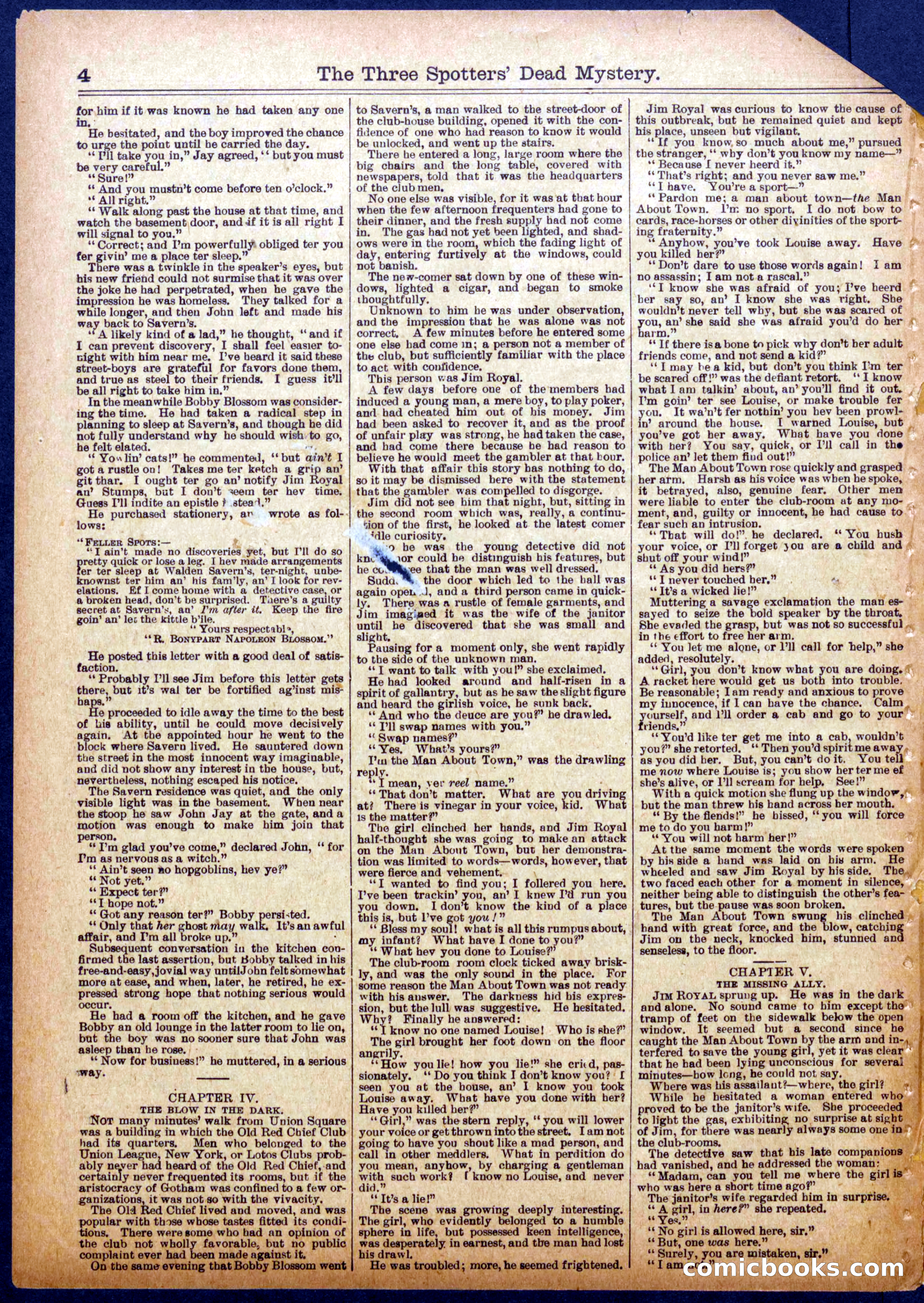 The Half Dime Library, No. 1053 — page 4 of 16