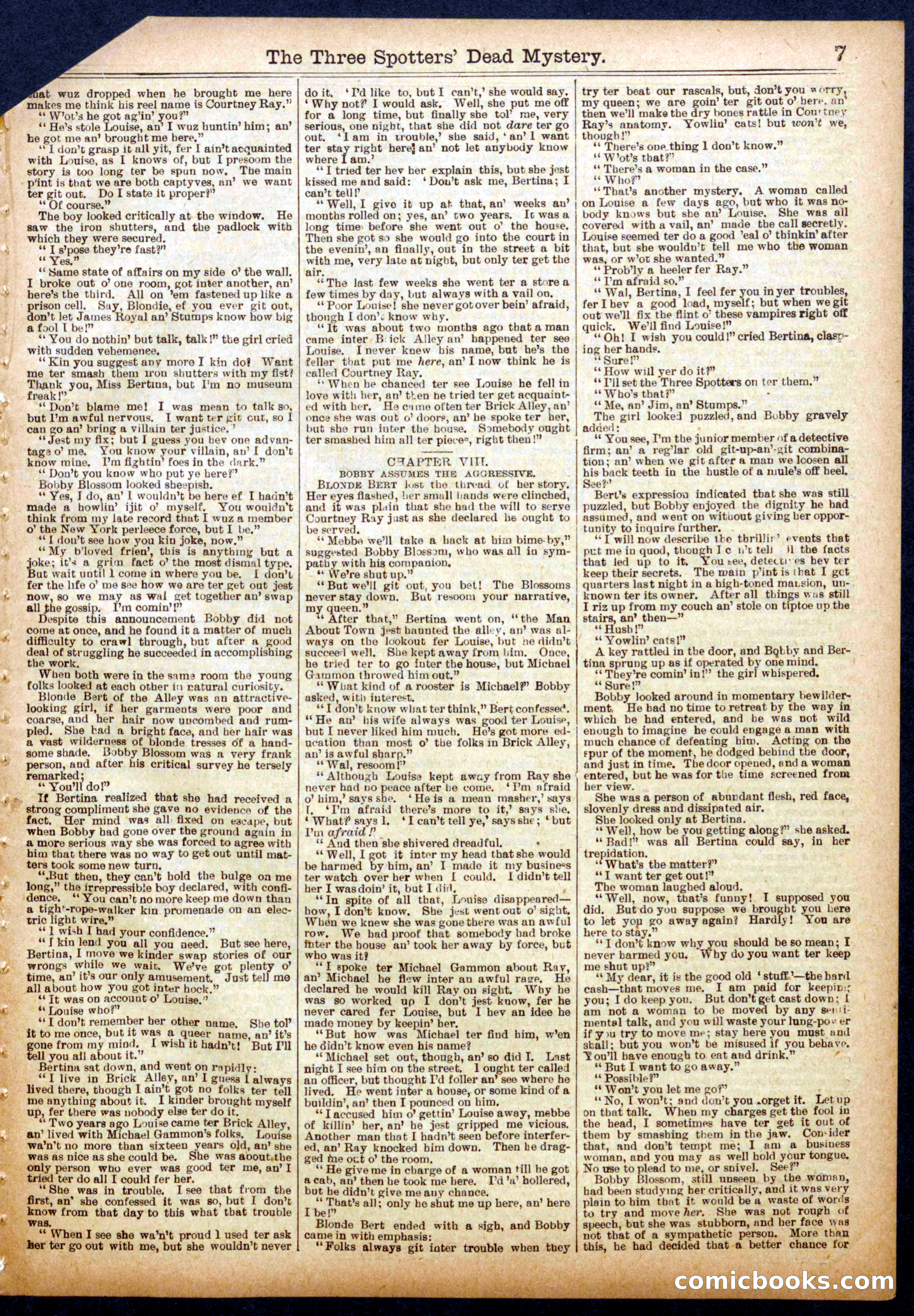 The Half Dime Library, No. 1053 — page 7 of 16
