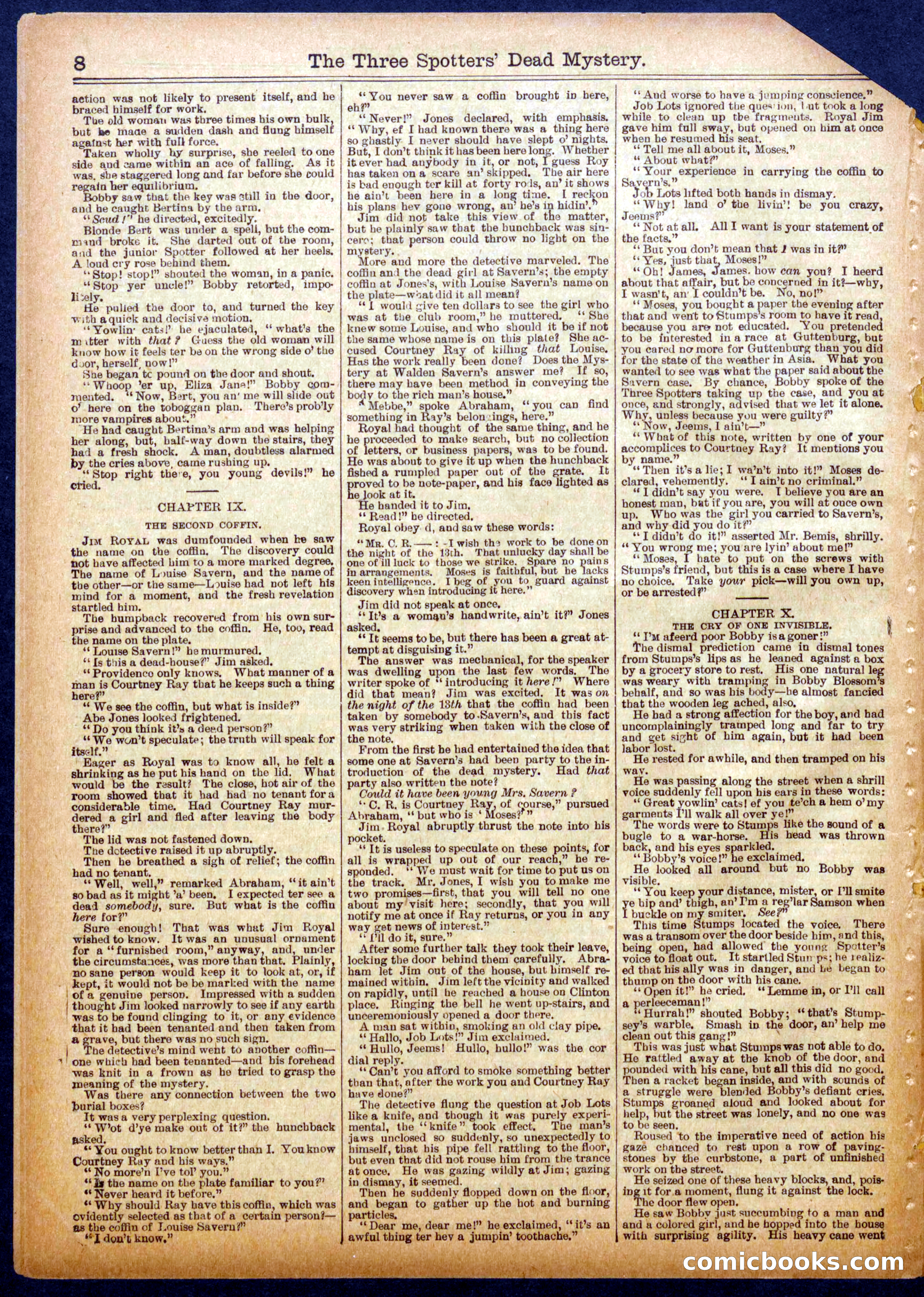 The Half Dime Library, No. 1053 — page 8 of 16