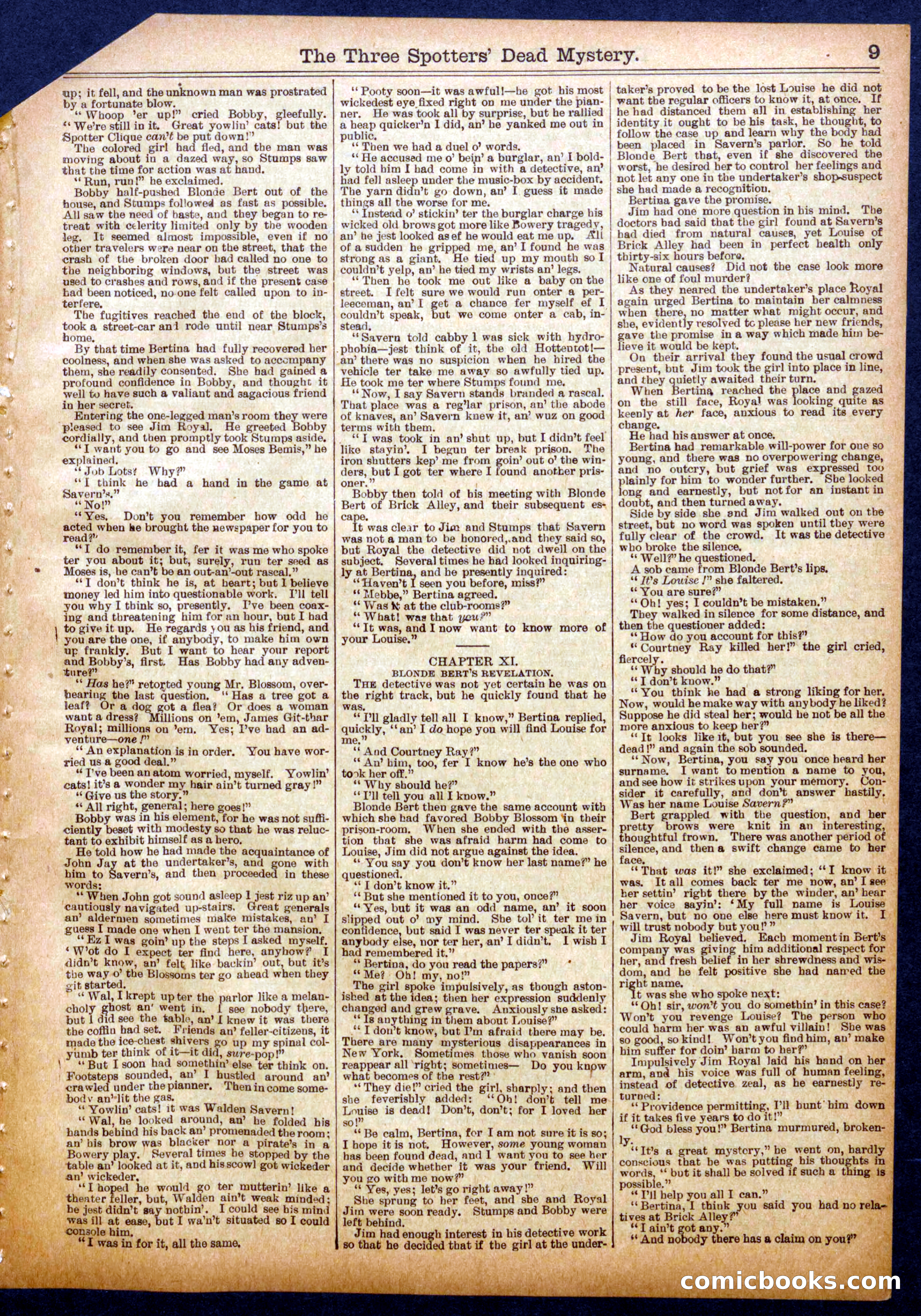 The Half Dime Library, No. 1053 — page 9 of 16