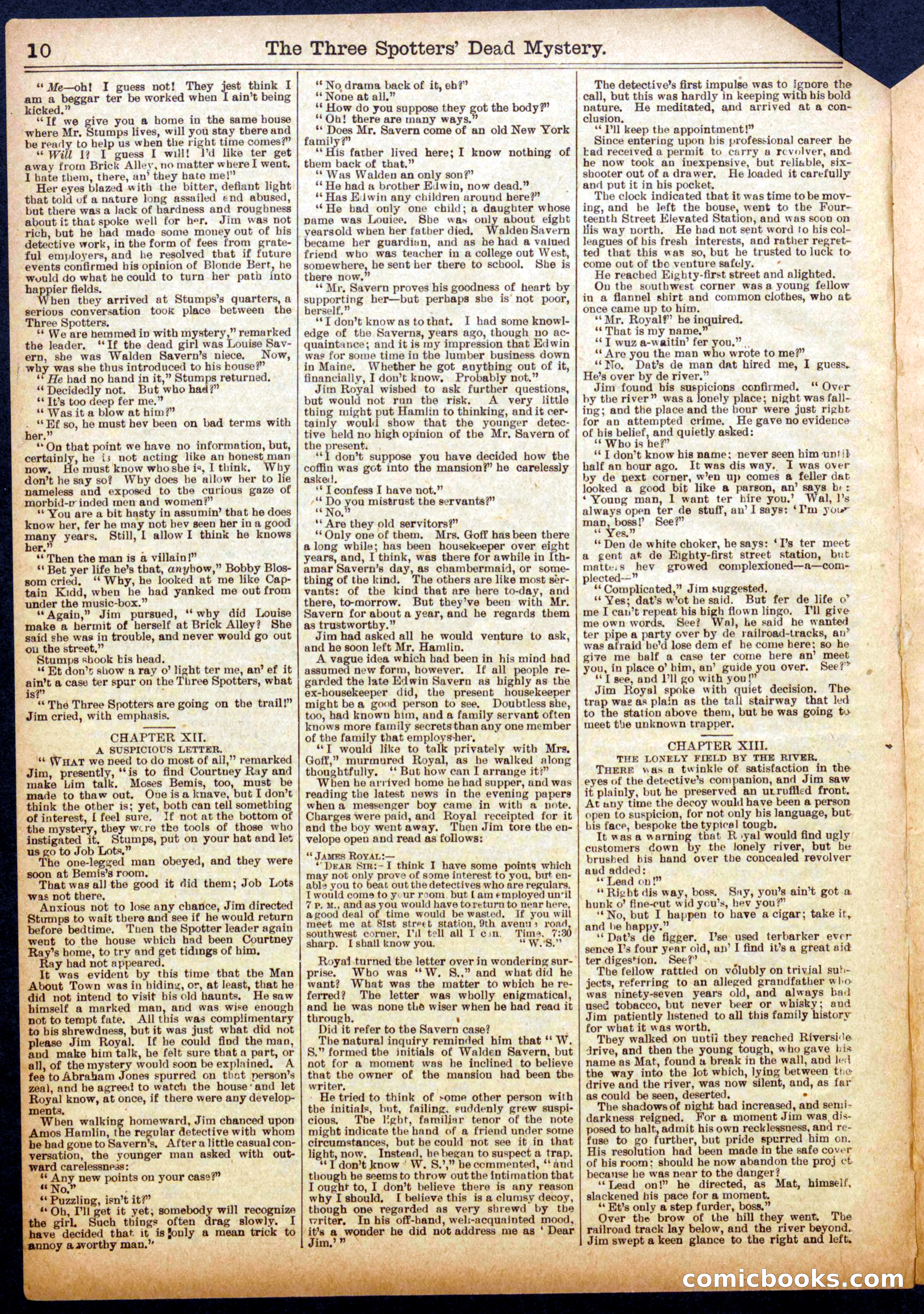 The Half Dime Library, No. 1053 — page 10 of 16