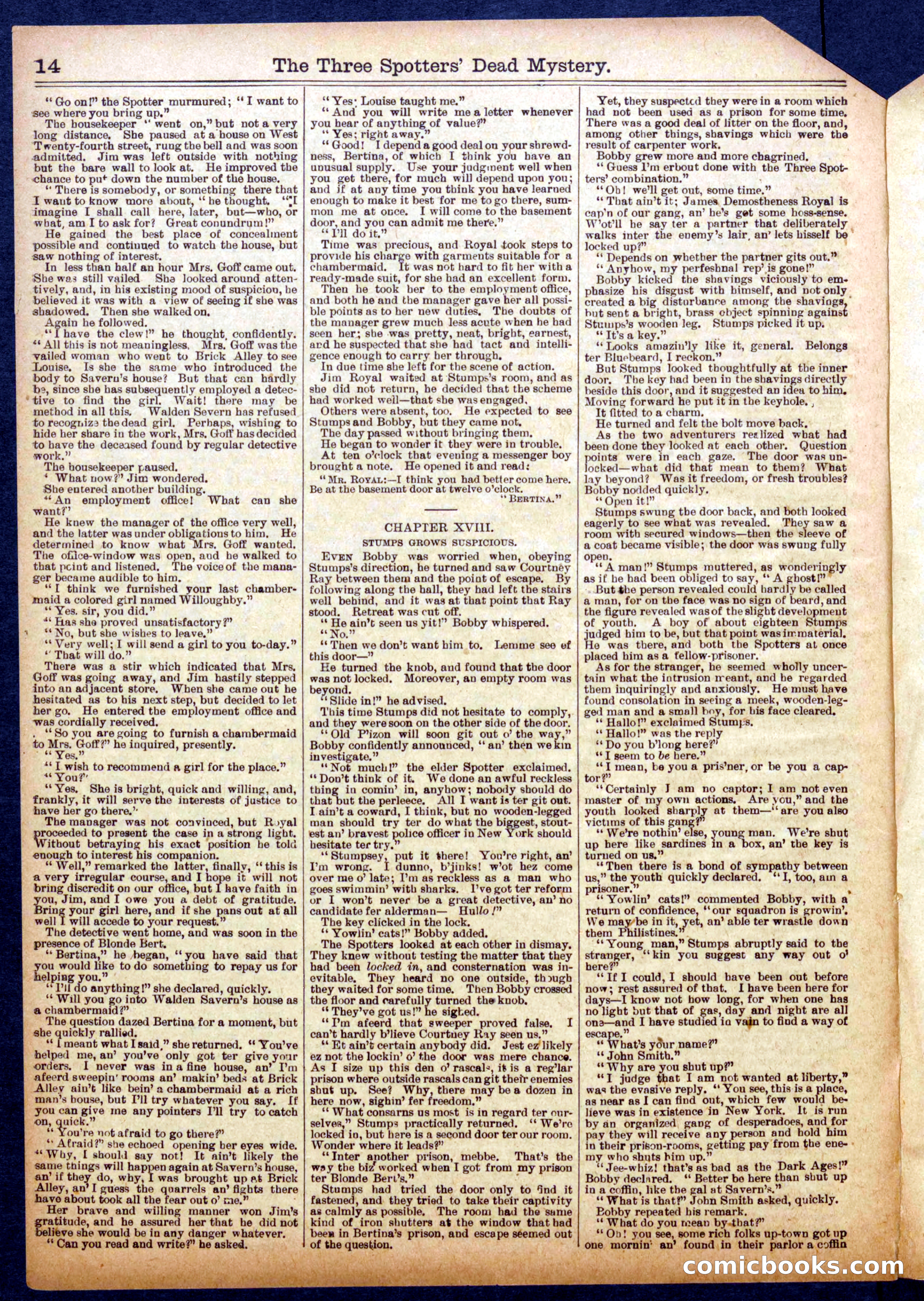 The Half Dime Library, No. 1053 — page 14 of 16