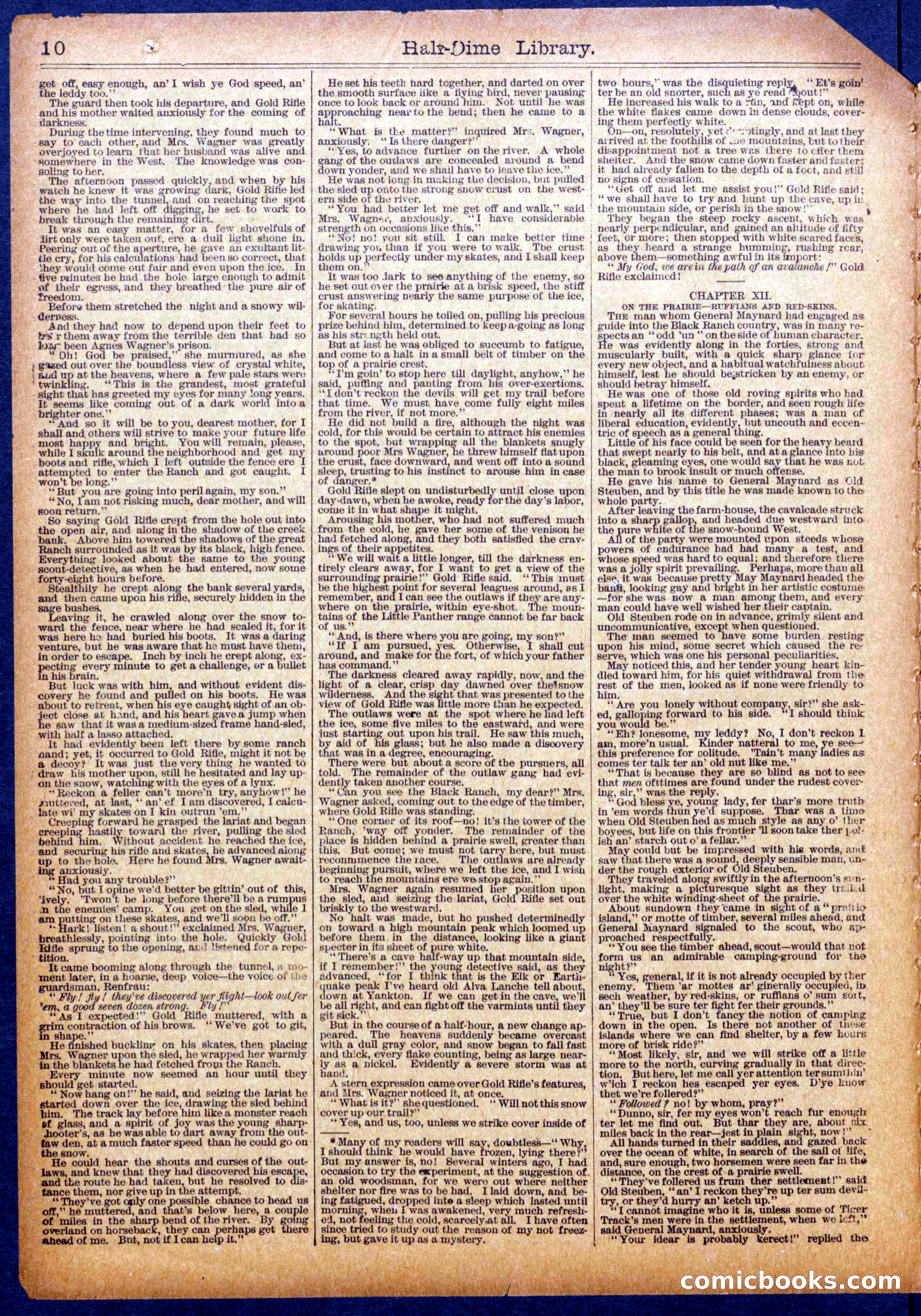 Gold Rifle, the Sharpshooter; or, The Boy Detective of the Black Ranch — page 10 of 16