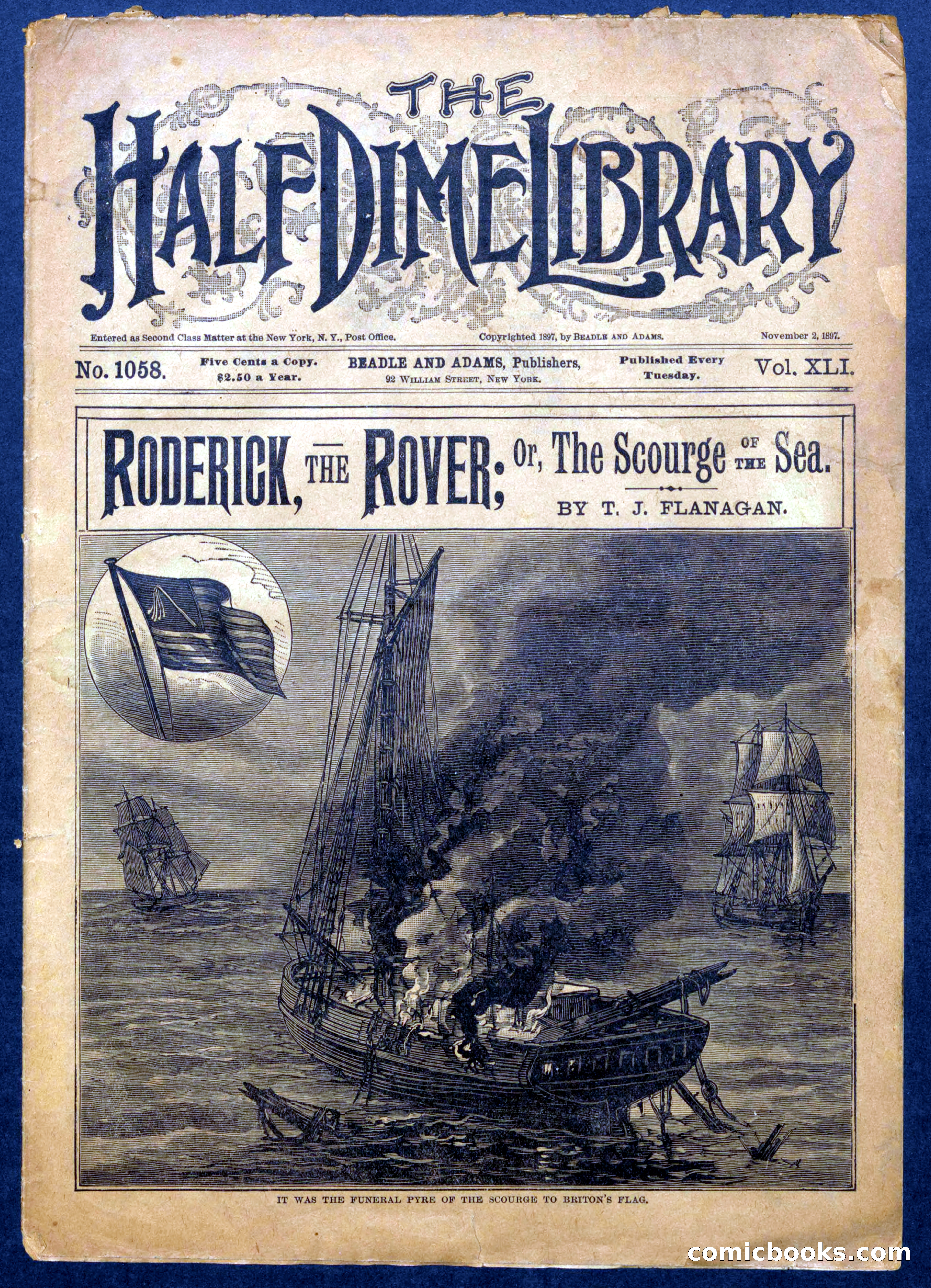 Roderick, the Rover; or, The Scourge of the Sea