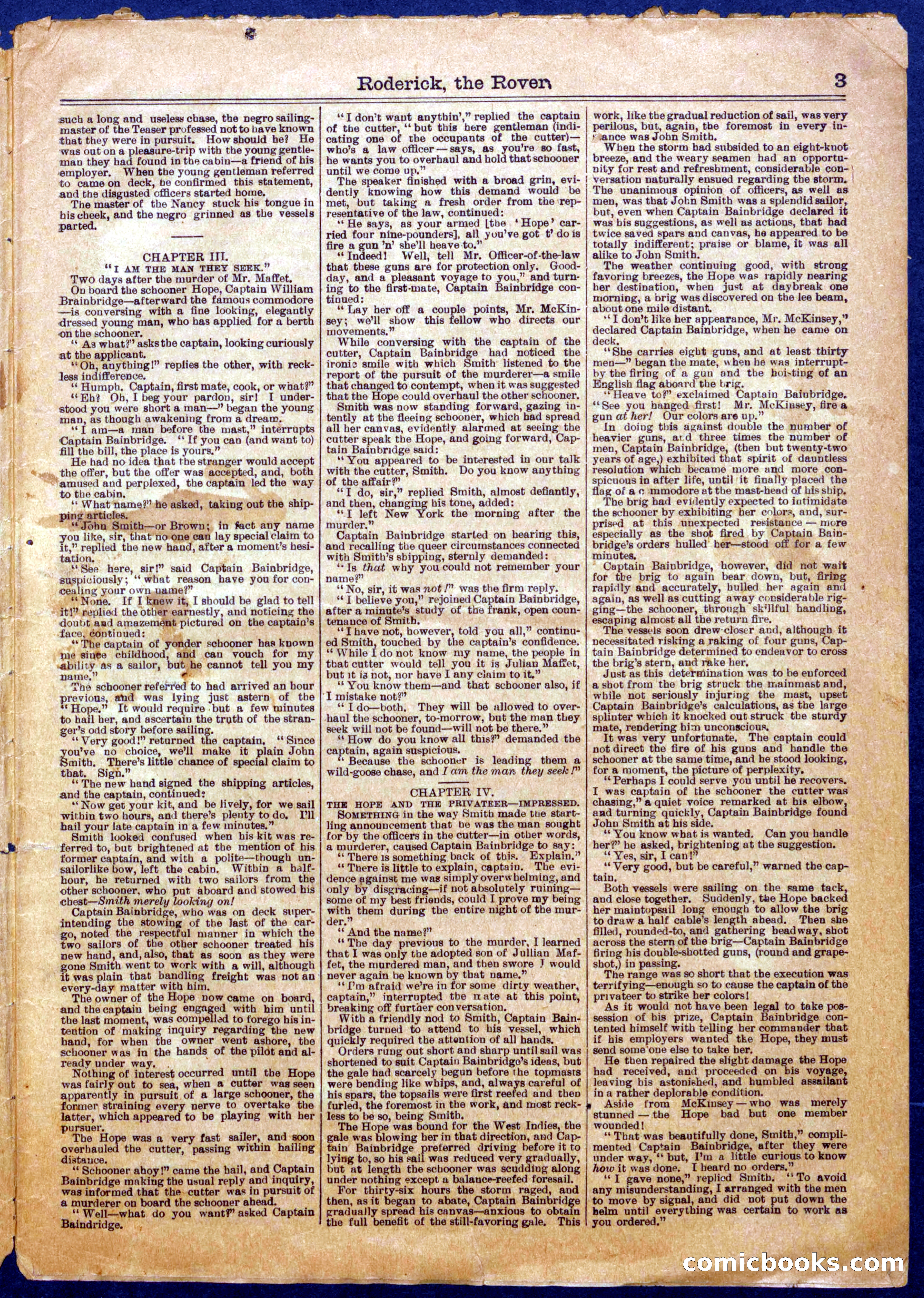Roderick, the Rover; or, The Scourge of the Sea — page 3 of 16