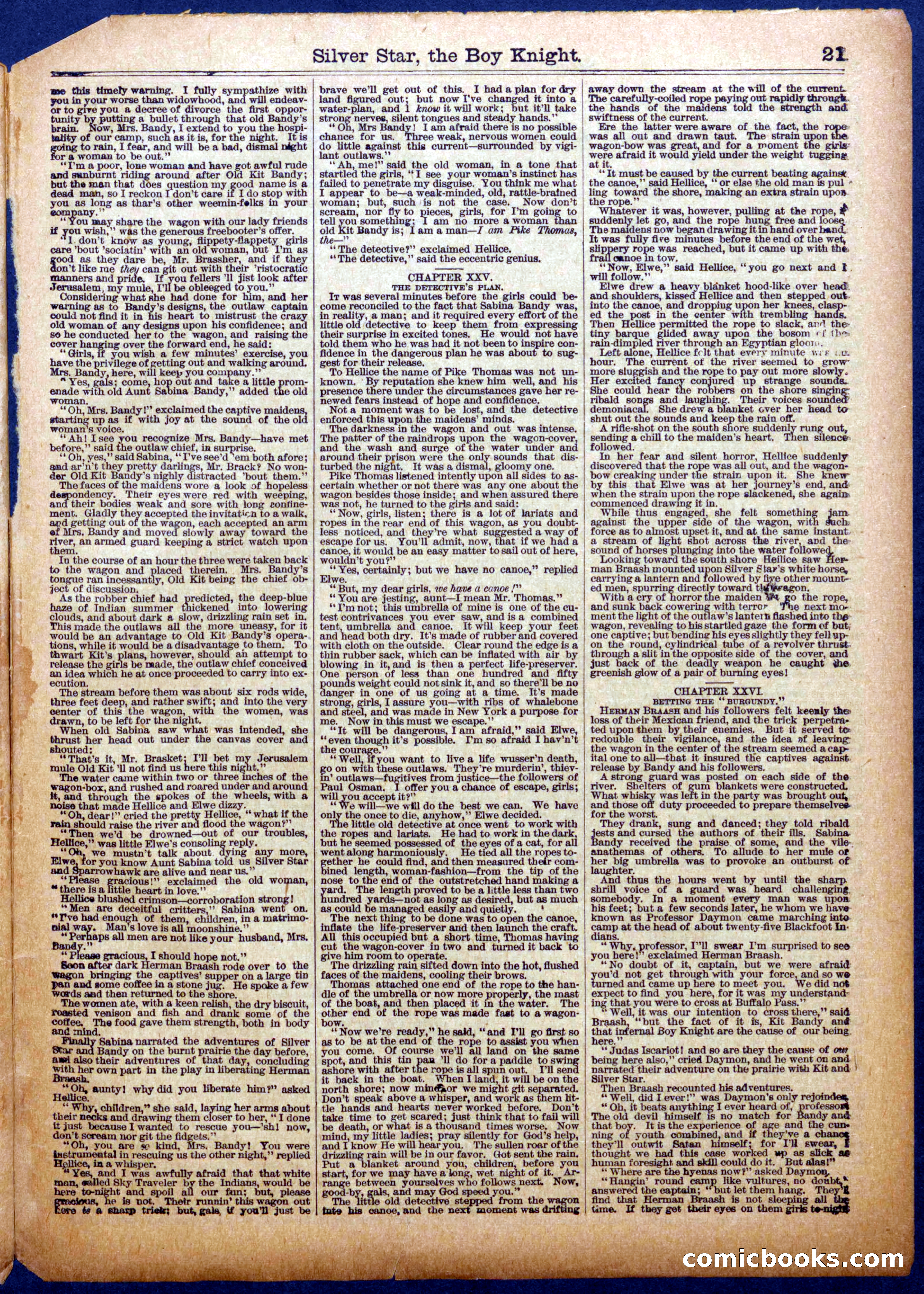 The Half Dime Library, No. 1061 — page 21 of 24