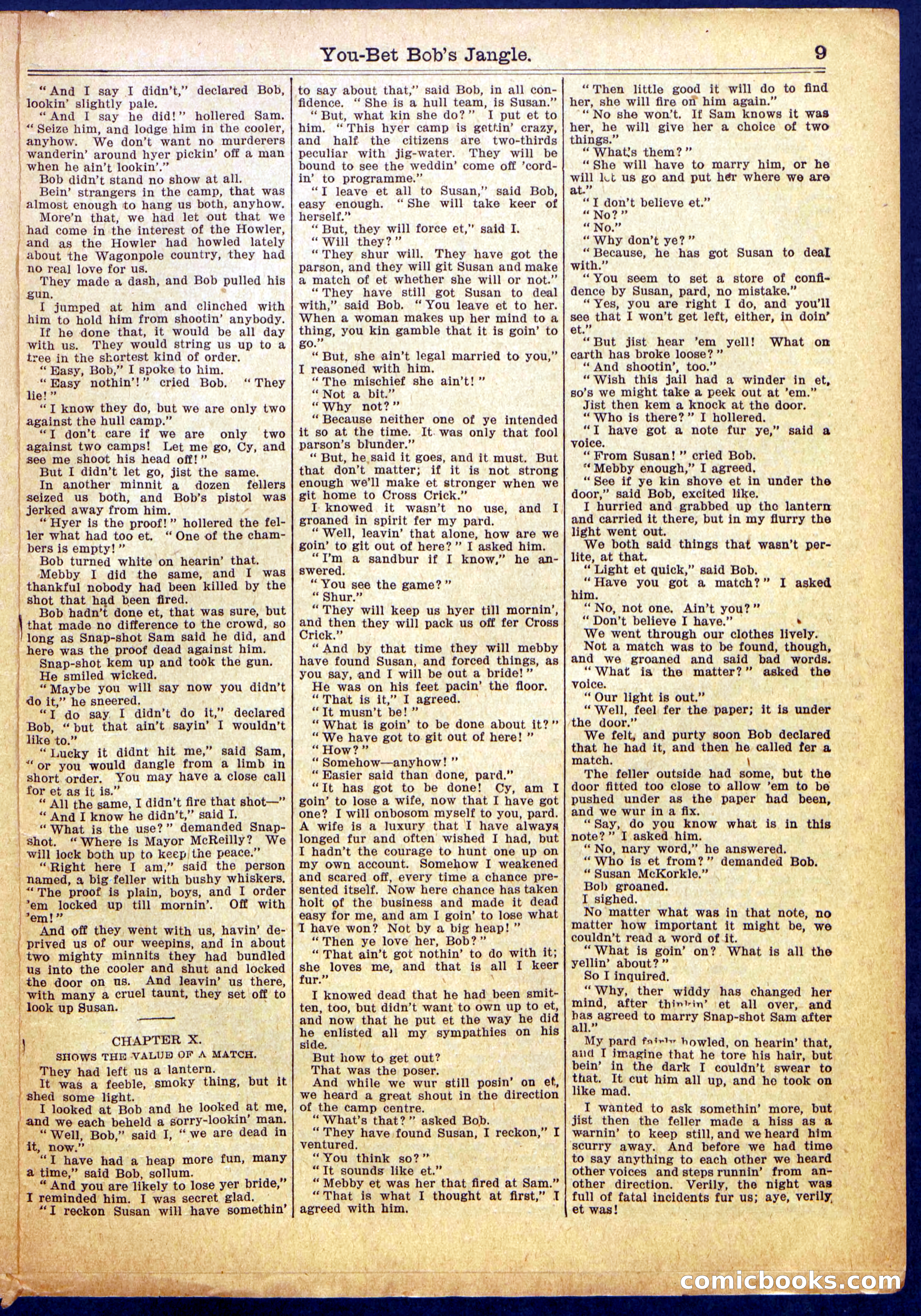 You Bet Bob's Jangle — page 9 of 16