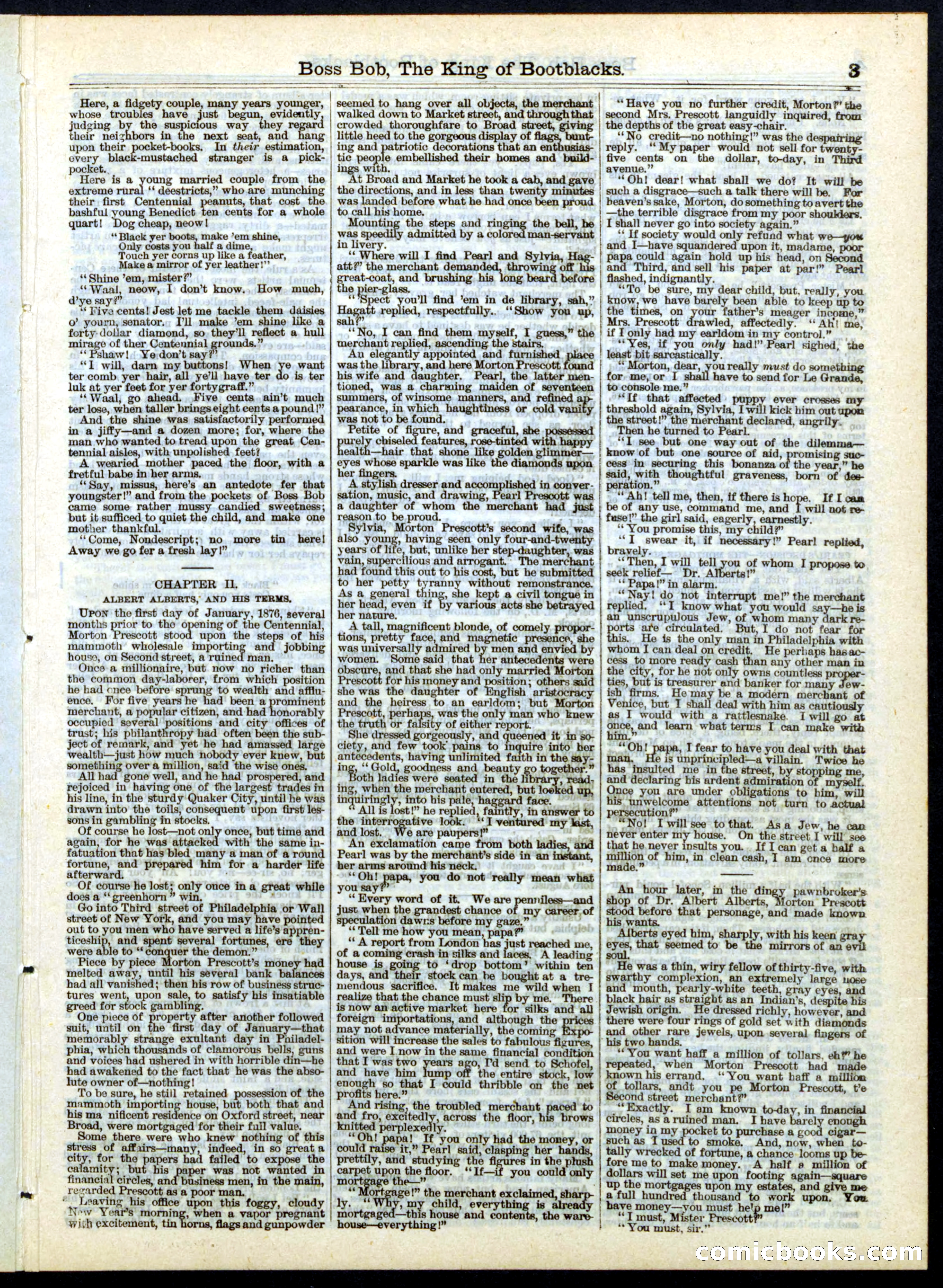 Boss Bob, the King of Bootblacks; or, The Pawnbroker's Plot — page 3 of 16