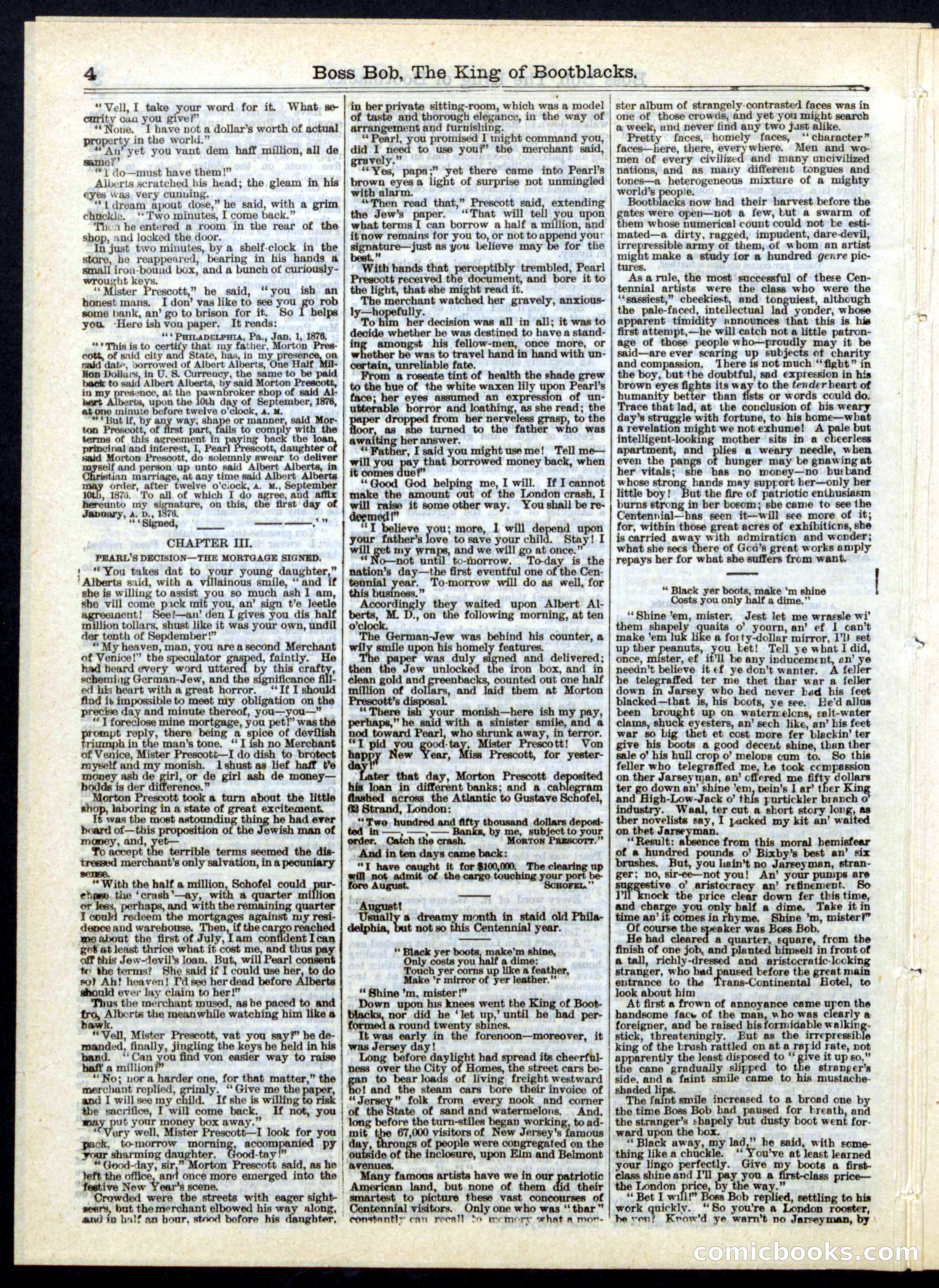 Boss Bob, the King of Bootblacks; or, The Pawnbroker's Plot — page 4 of 16