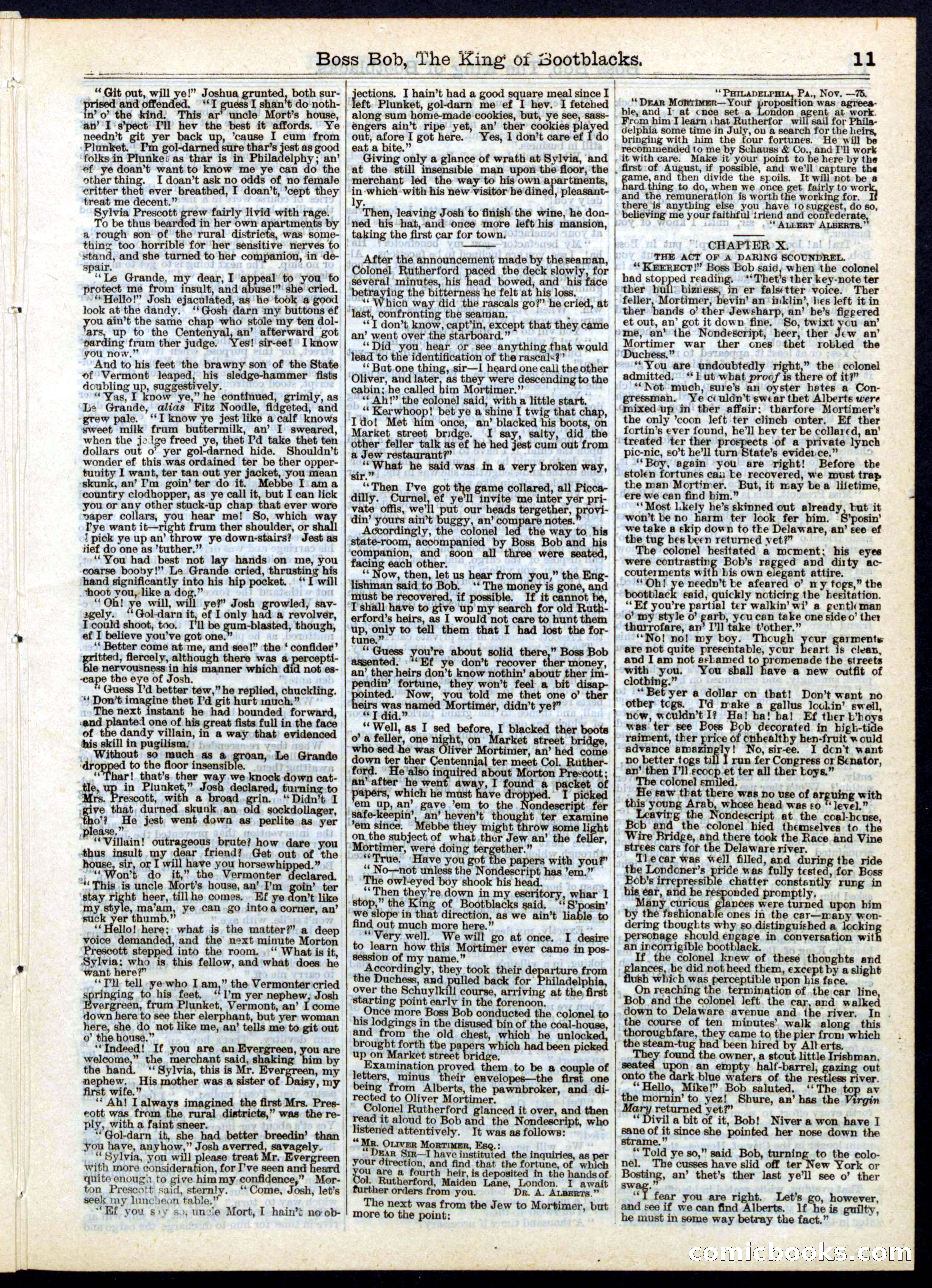 Boss Bob, the King of Bootblacks; or, The Pawnbroker's Plot — page 11 of 16
