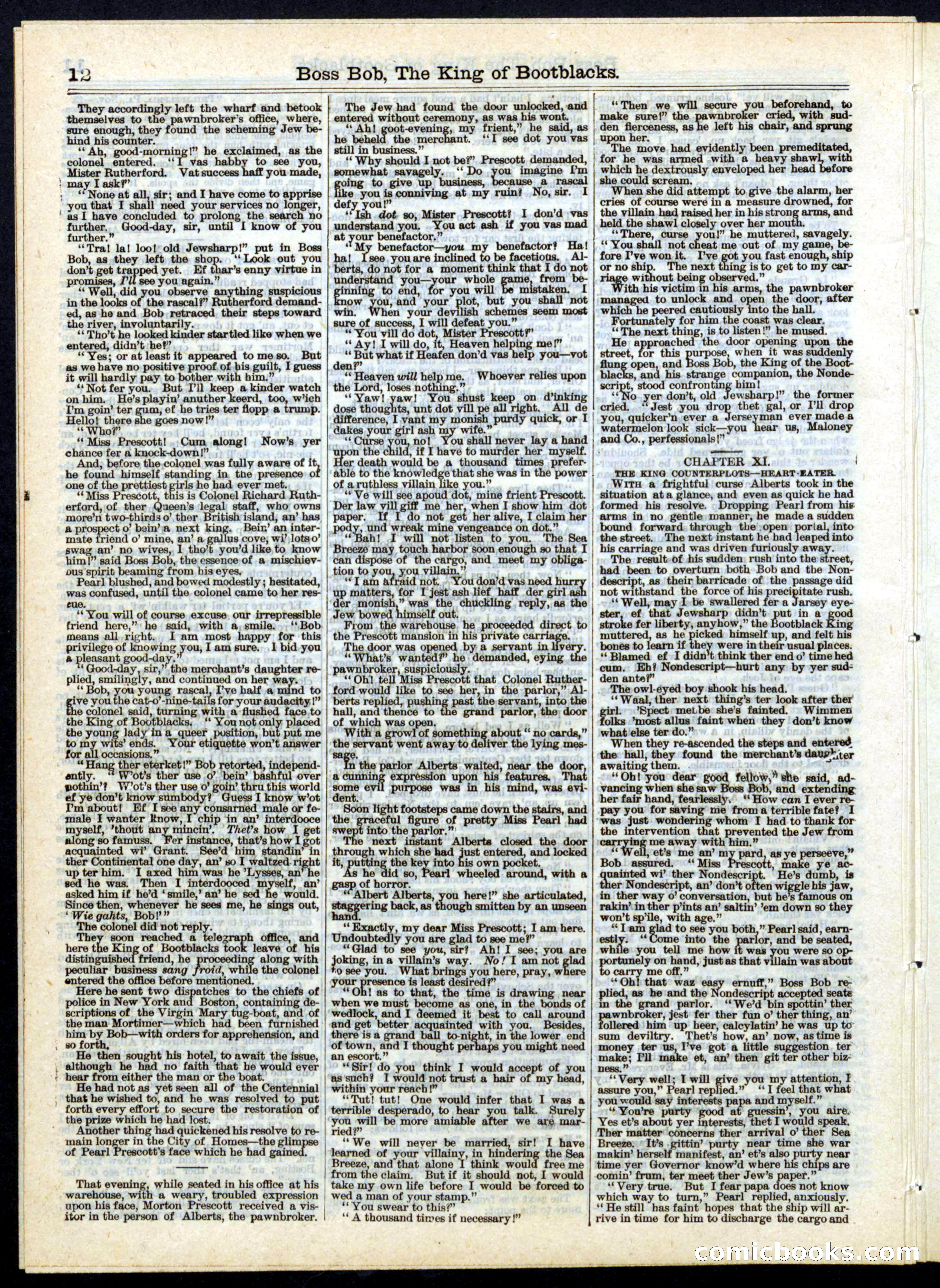 Boss Bob, the King of Bootblacks; or, The Pawnbroker's Plot — page 12 of 16