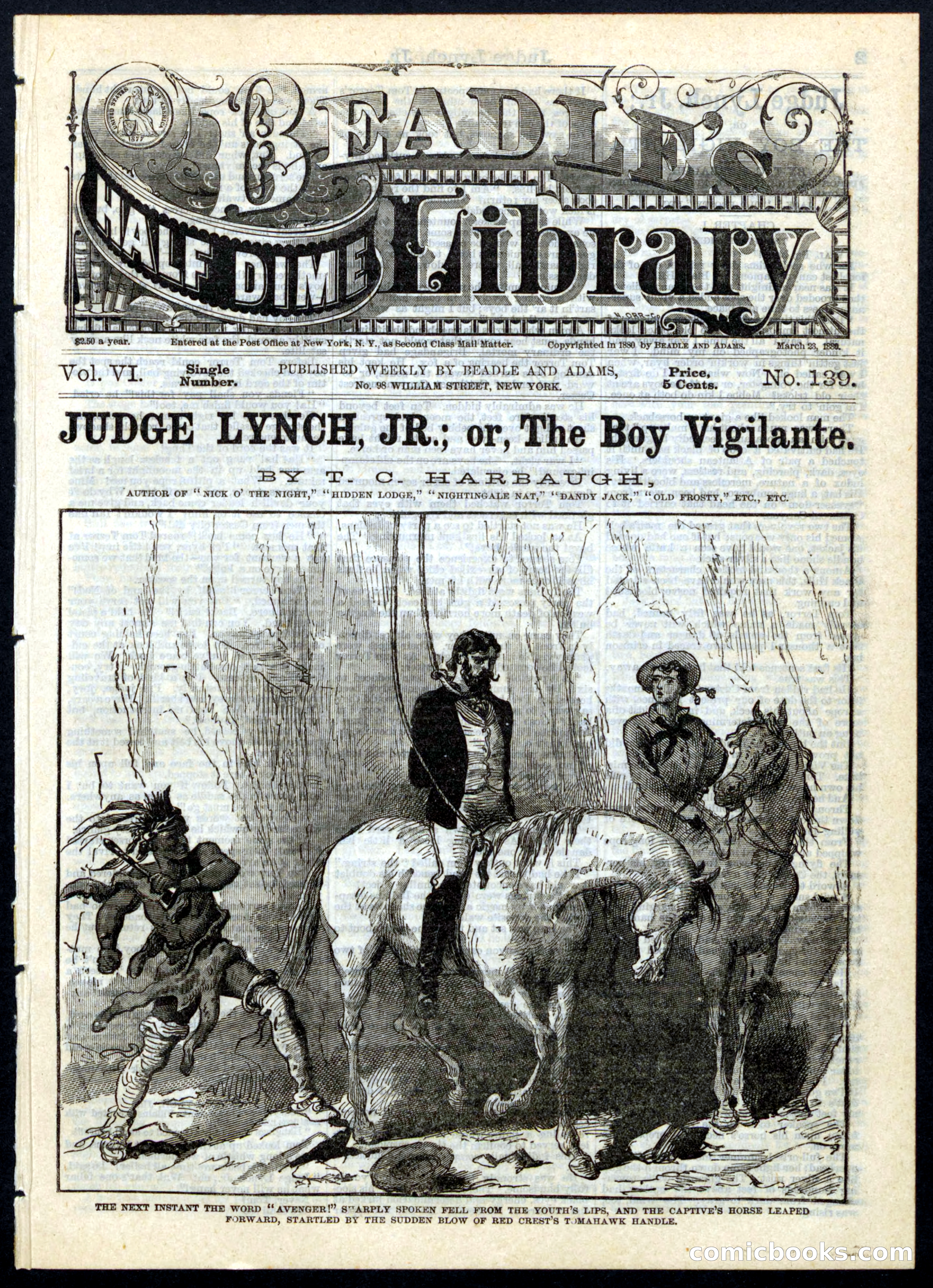 Judge Lynch, Jr.; or, The Boy Vigilante