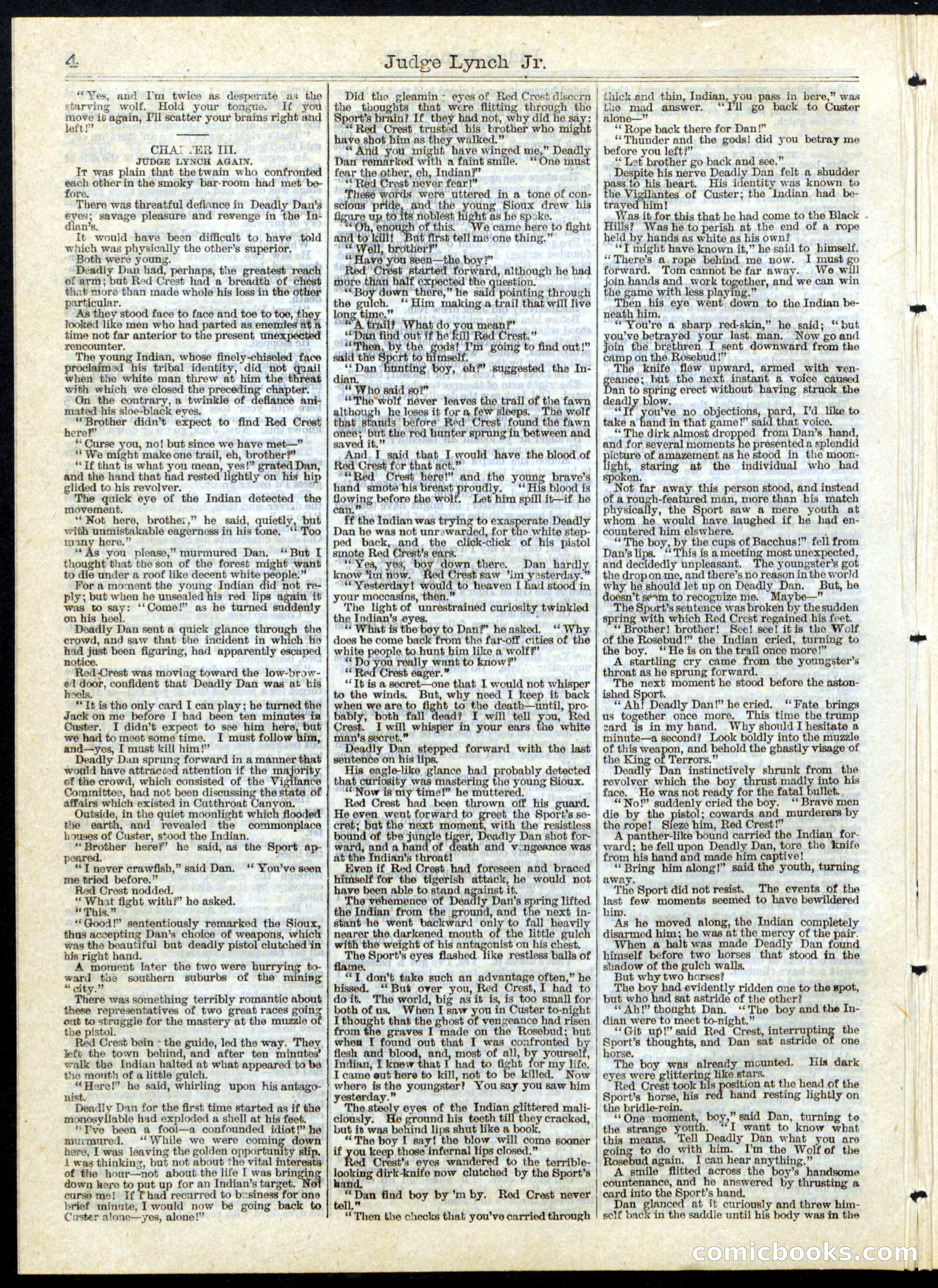 Judge Lynch, Jr.; or, The Boy Vigilante — page 4 of 16