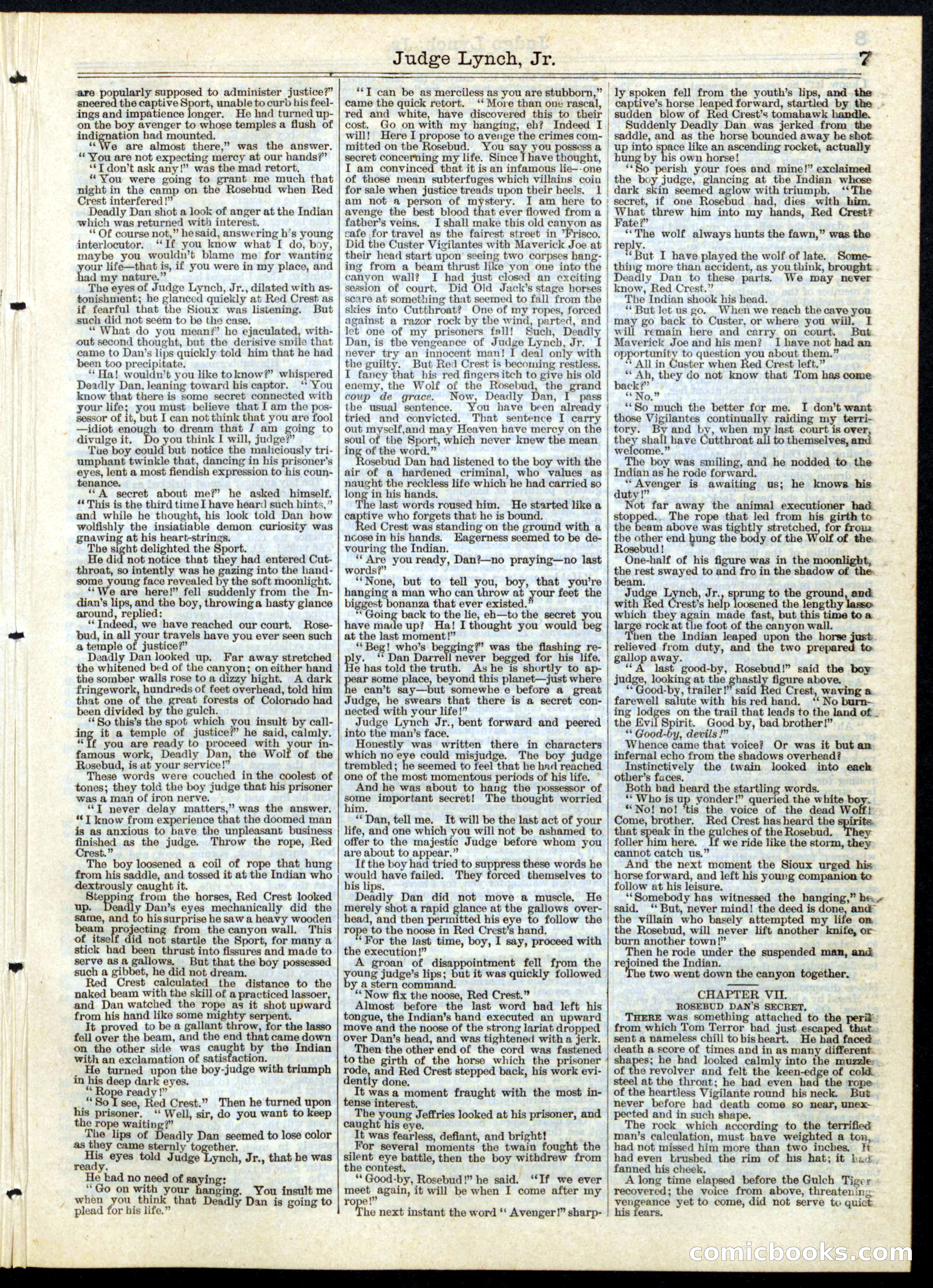 Judge Lynch, Jr.; or, The Boy Vigilante — page 7 of 16