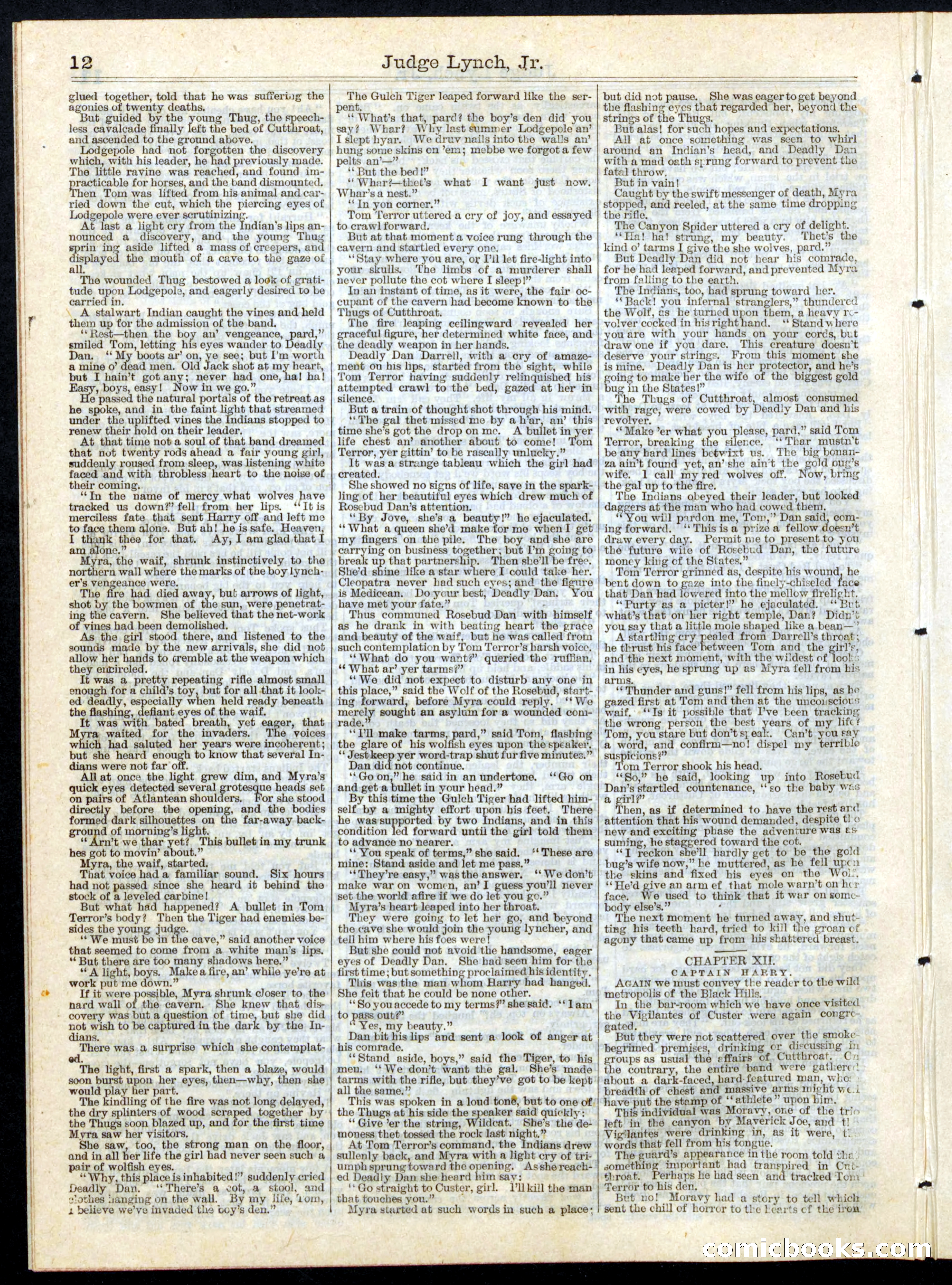Judge Lynch, Jr.; or, The Boy Vigilante — page 12 of 16