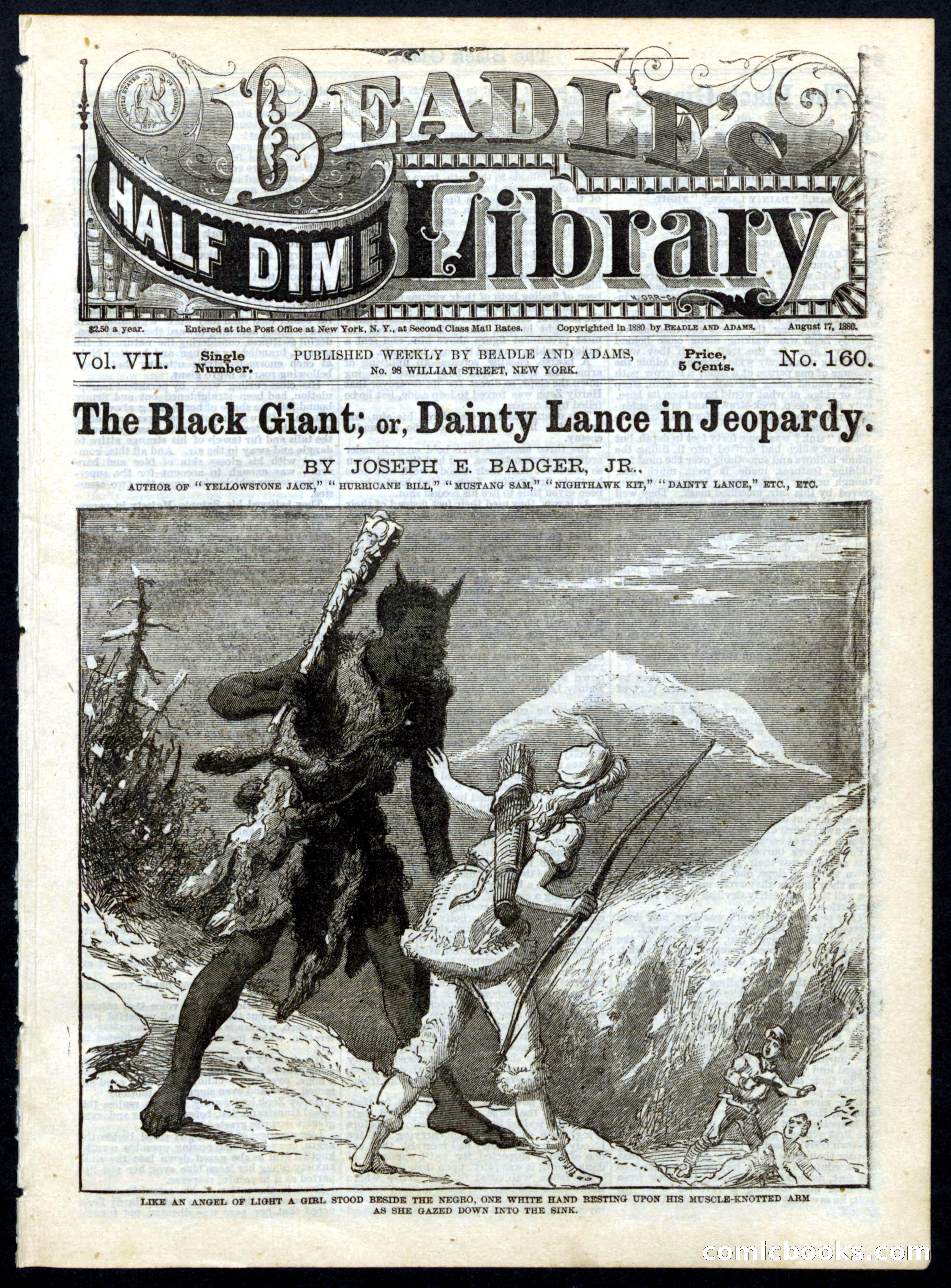 The Black Giant; or, Dainty Lance in Jeopardy — page 1 of 16