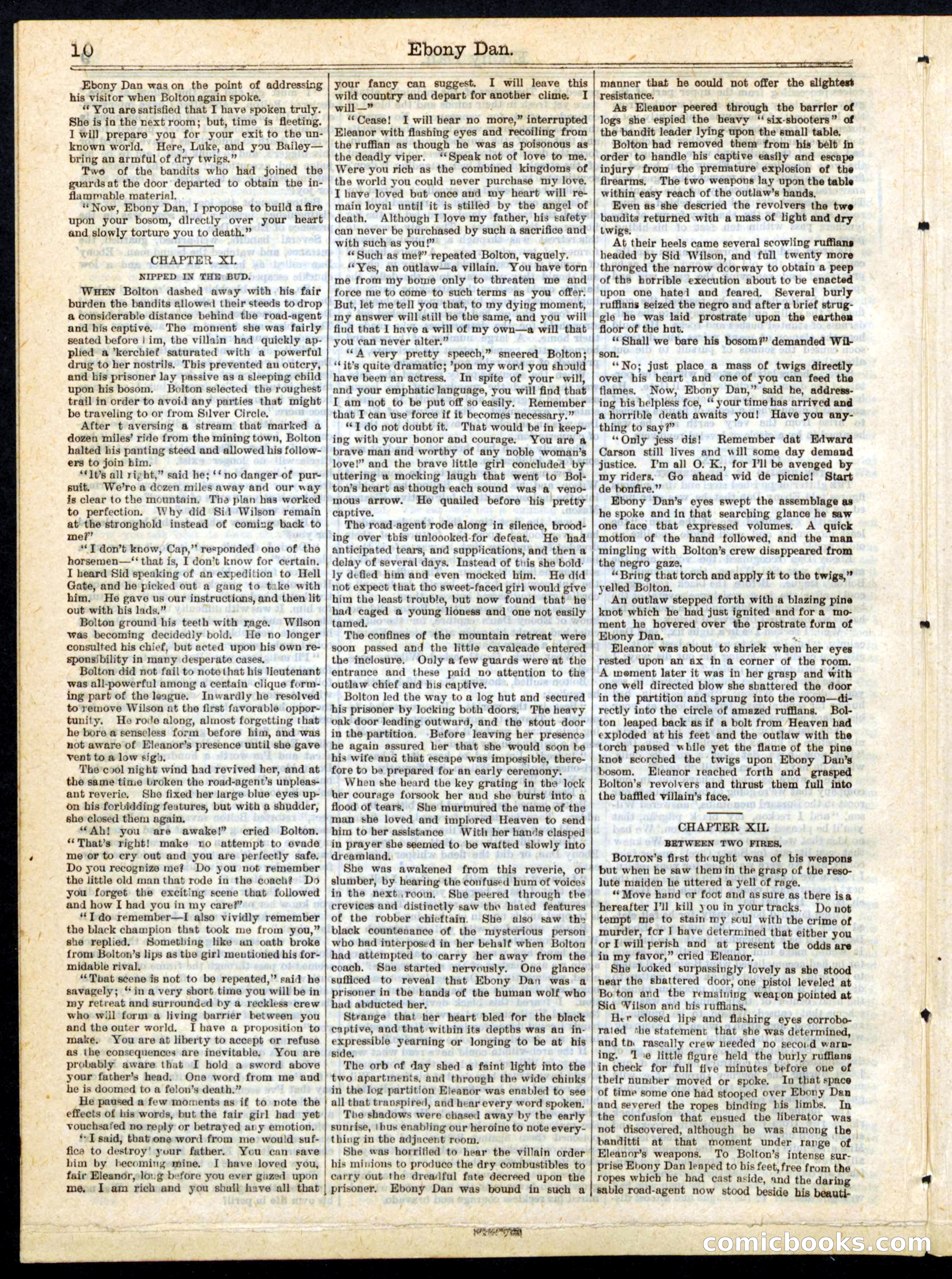 Ebony Dan; or, The Rival Leagues of Silver Circle — page 10 of 16